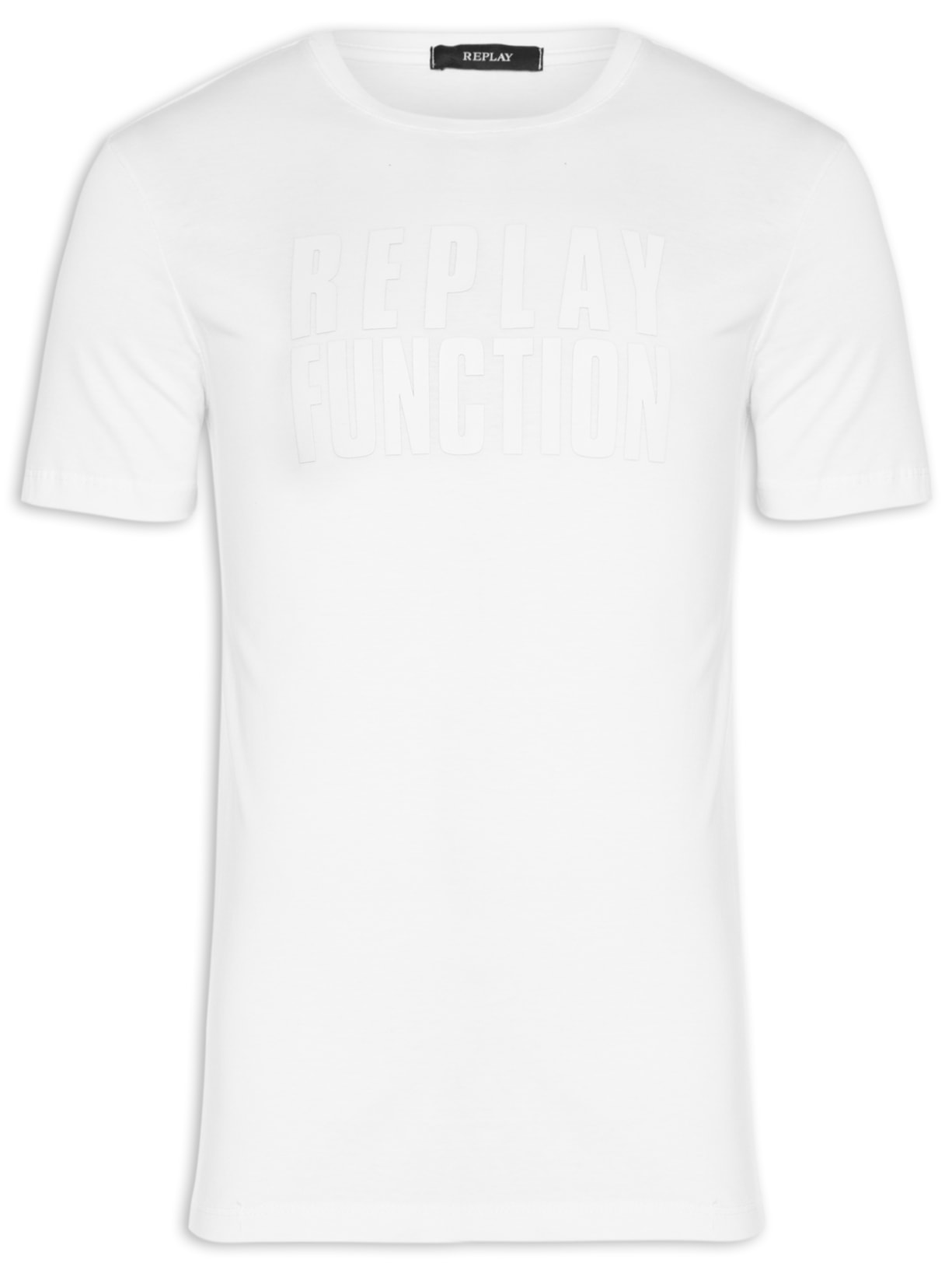 Camiseta Masculina Function Branco Replay