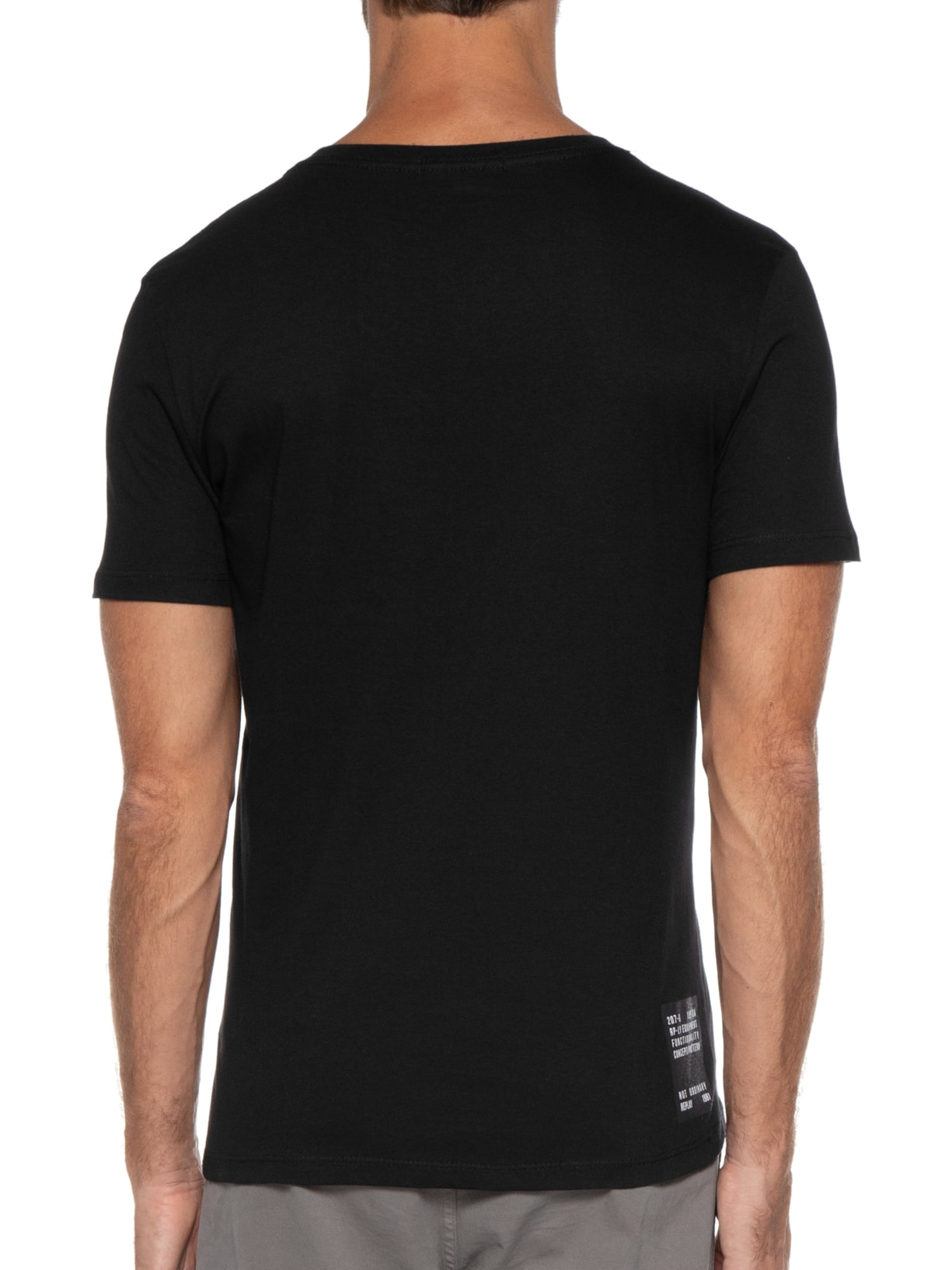 Camiseta Masculina Function Preto Replay