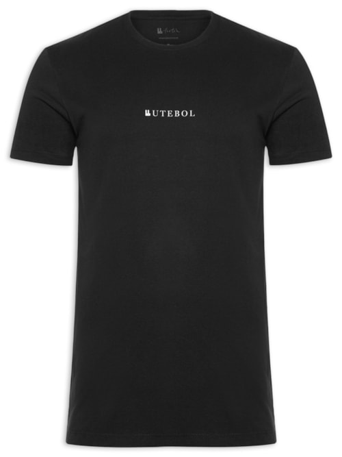 Camiseta Masculina Futebol - Preto