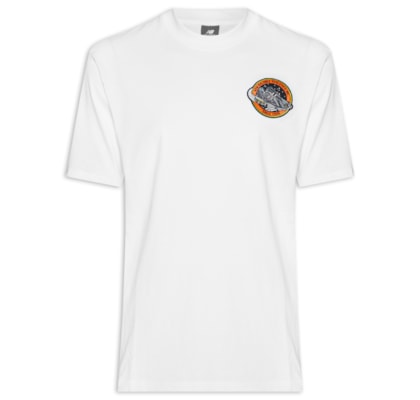 Camiseta Masculina Ghica International Sport Oversized - Branco