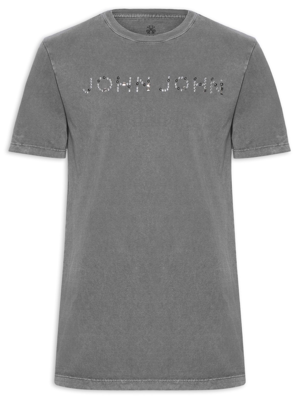 Camiseta Masculina Glam Space Cinza John John