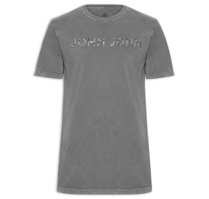 Camiseta Masculina Glam Space - Cinza