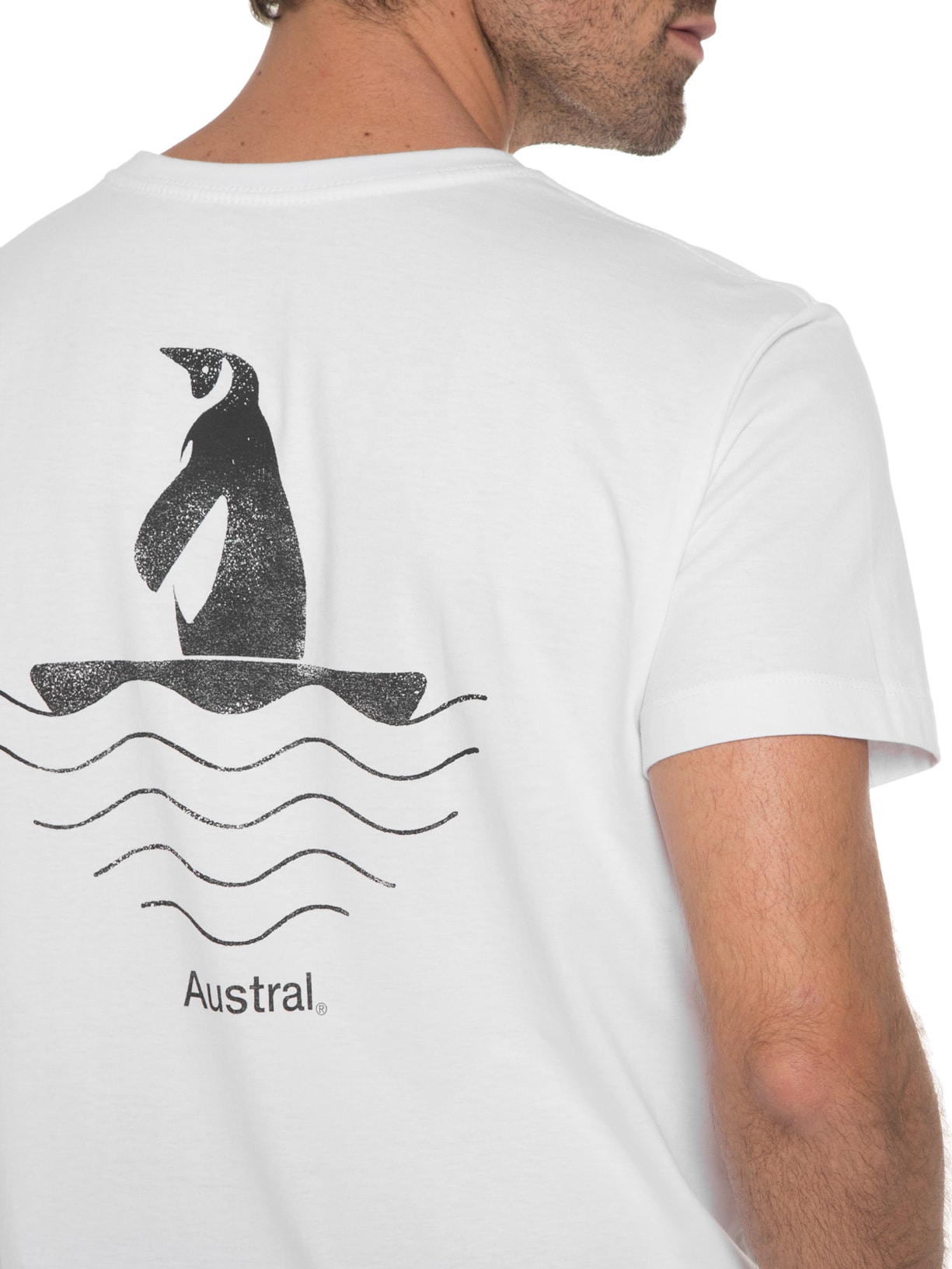 Camiseta Masculina Global Warming Branco Austral