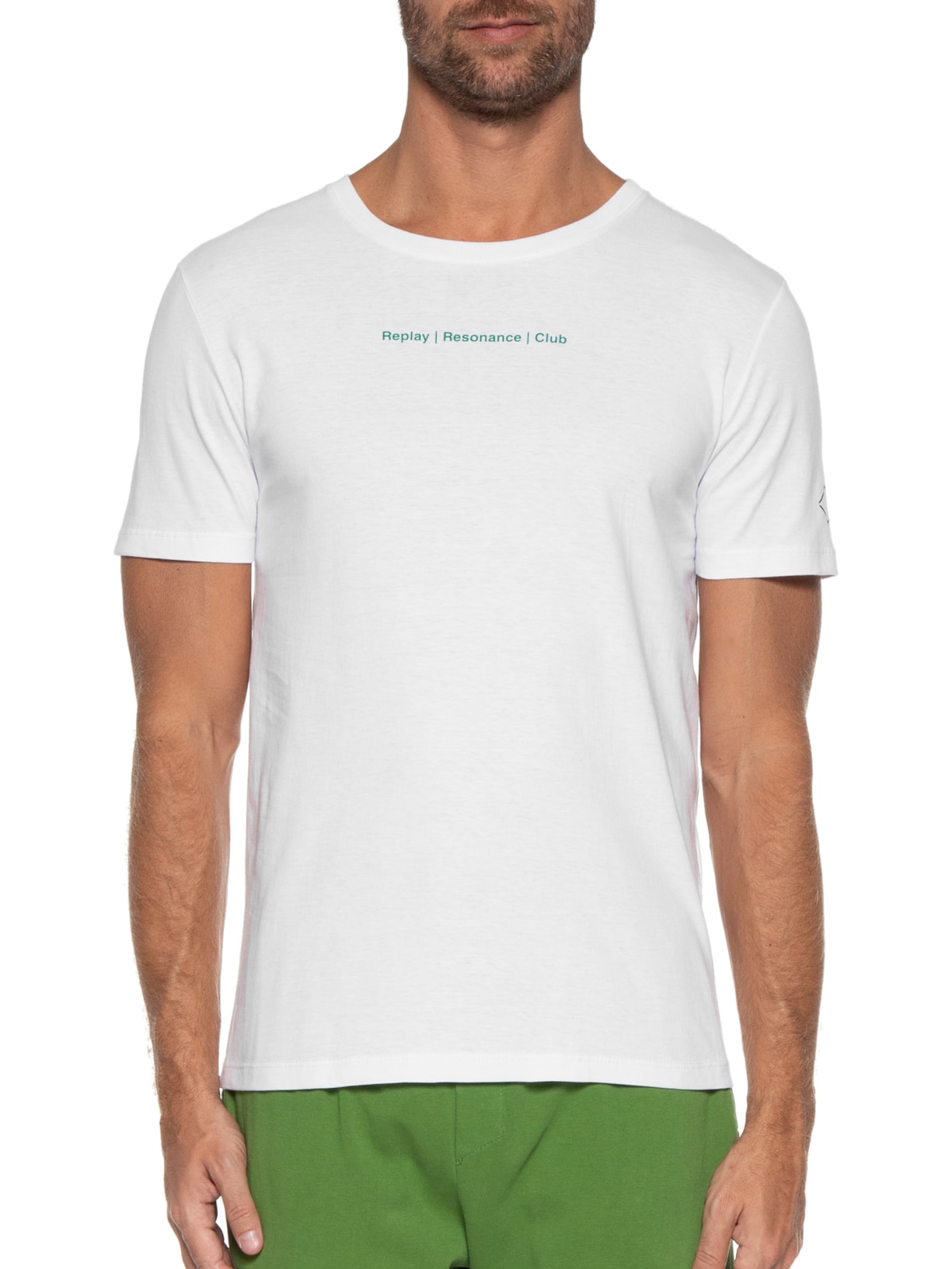 Camiseta Masculina Globe Branco Replay