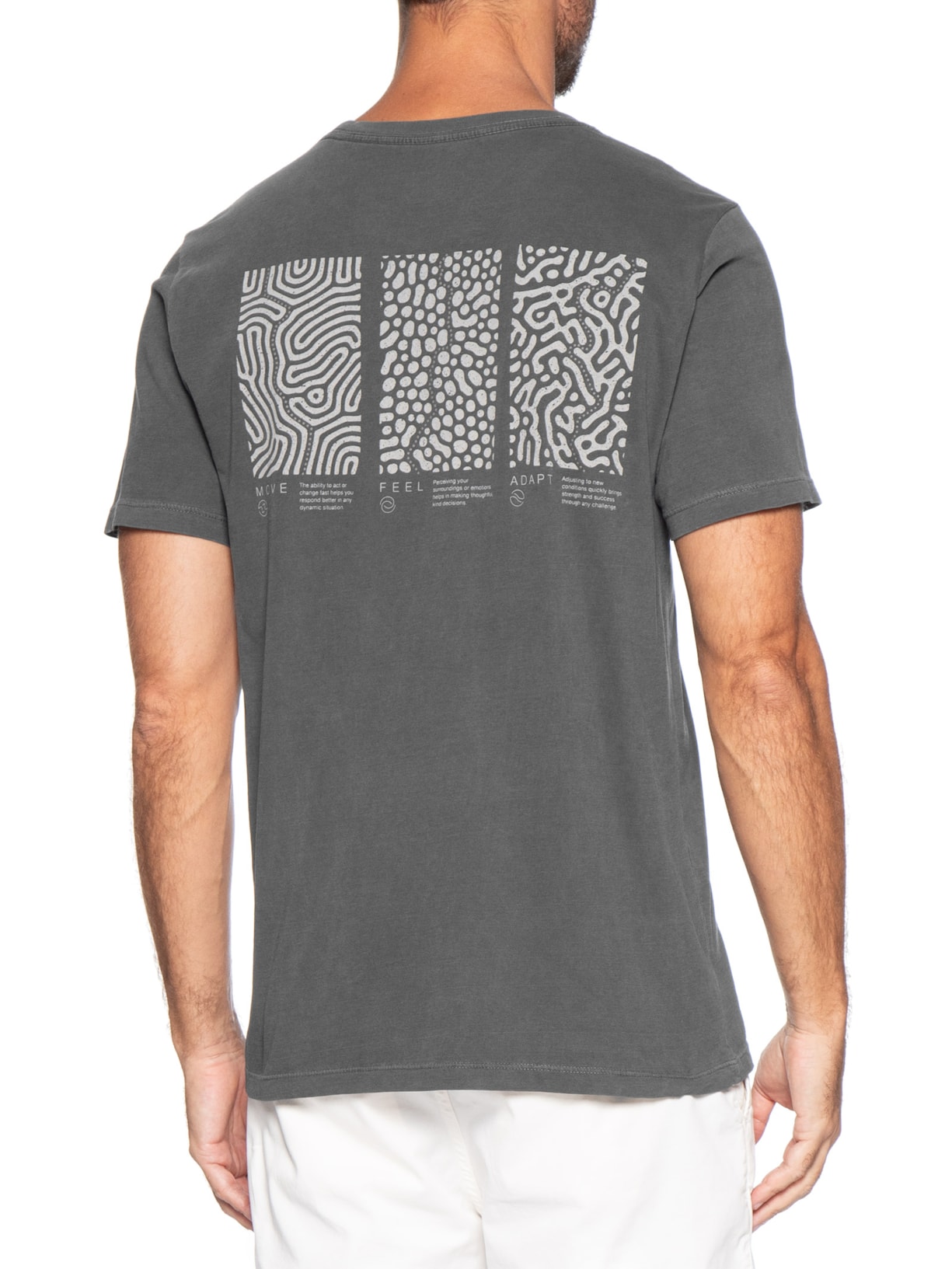 Camiseta Masculina Go Cinza Austral