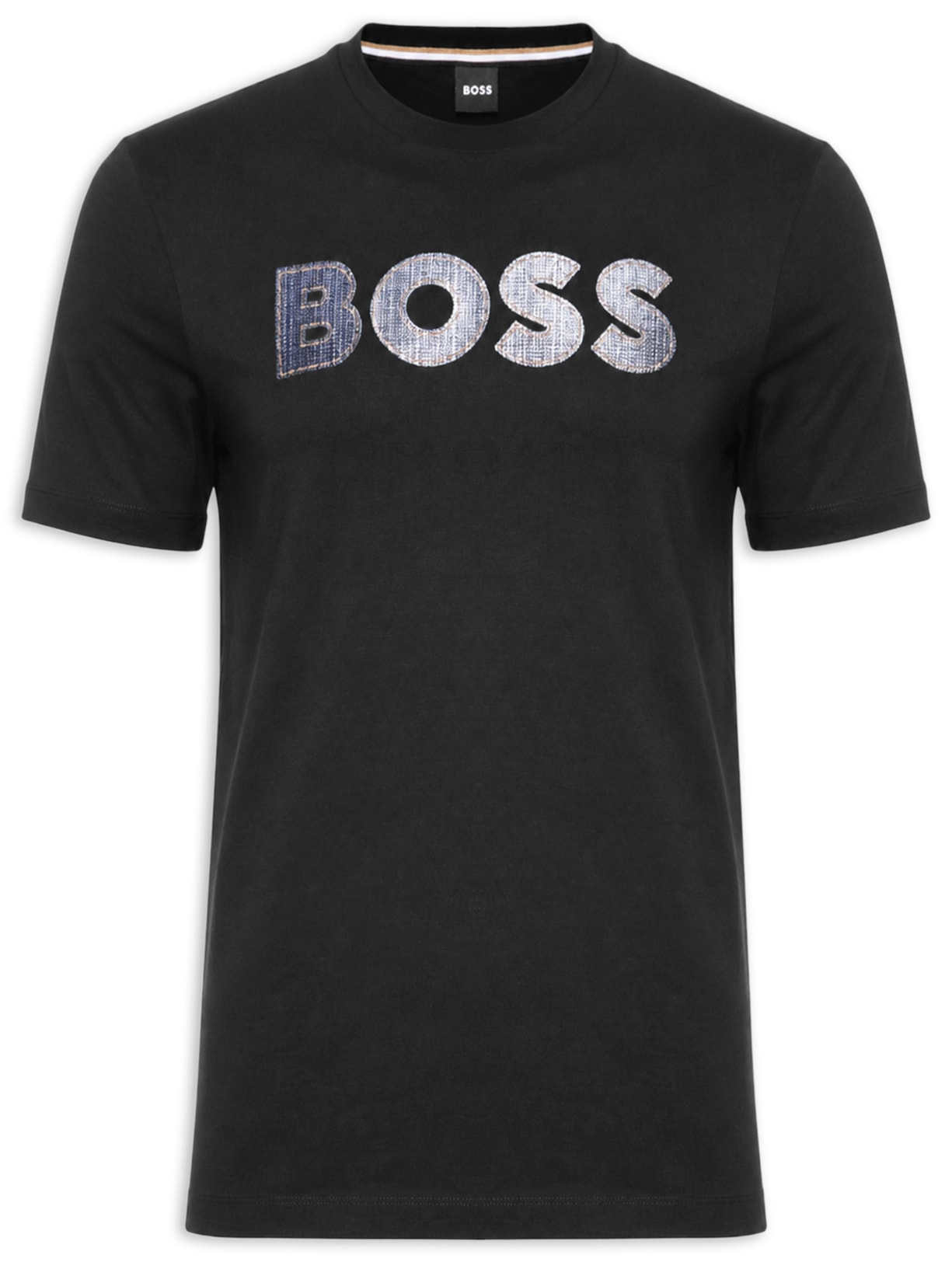 Camiseta Masculina Gola Careca C-Thompson 89 Preto Boss