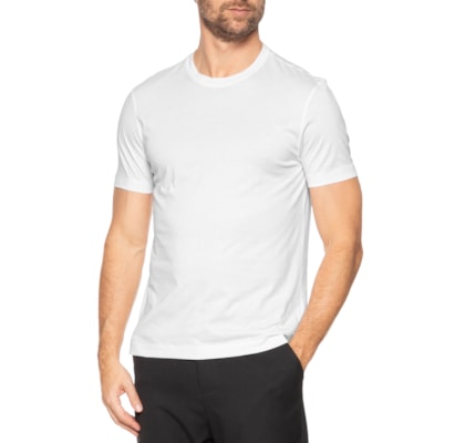 Camiseta Masculina Gola Careca Manga Curta Taut - Collab David Beckham - Branco