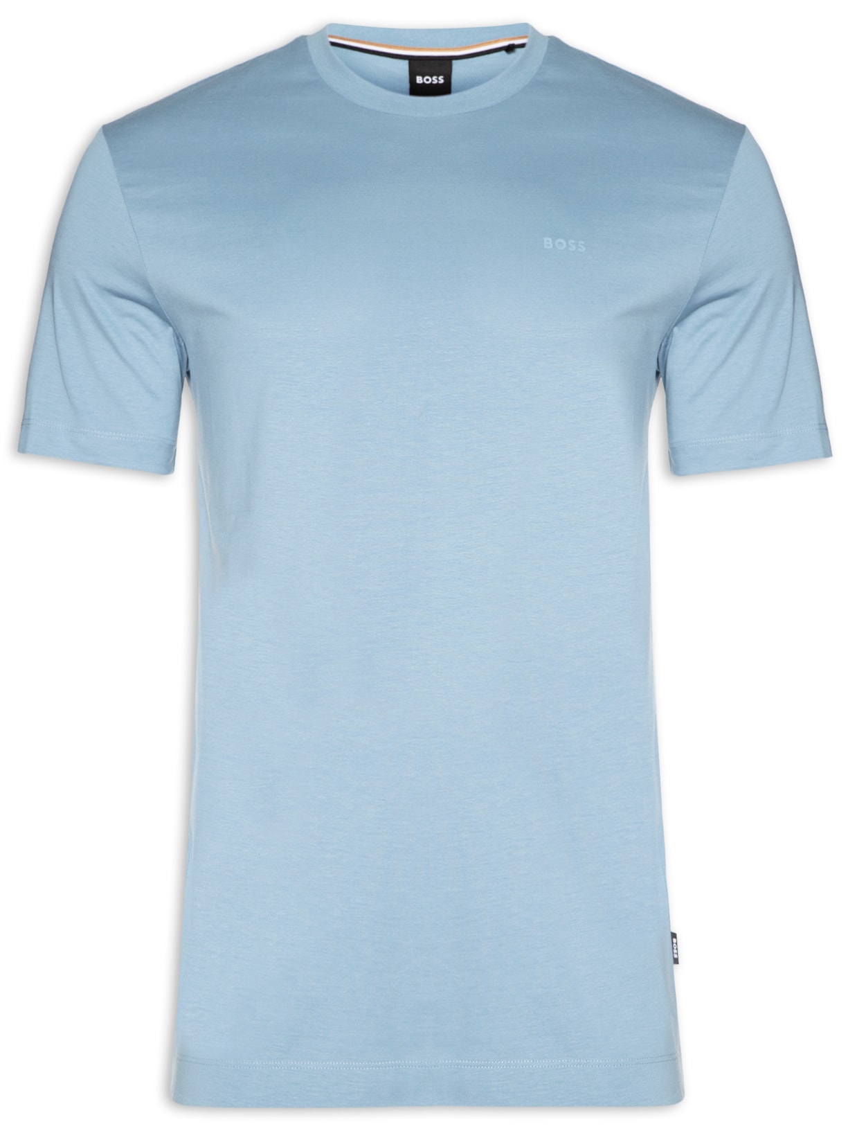 Camiseta Masculina Gola Careca Manga Curta Thompson 01 Azul Boss