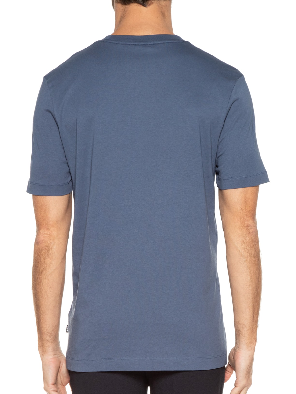 Camiseta Masculina Gola Careca Manga Curta Thompson 01 Bege Boss