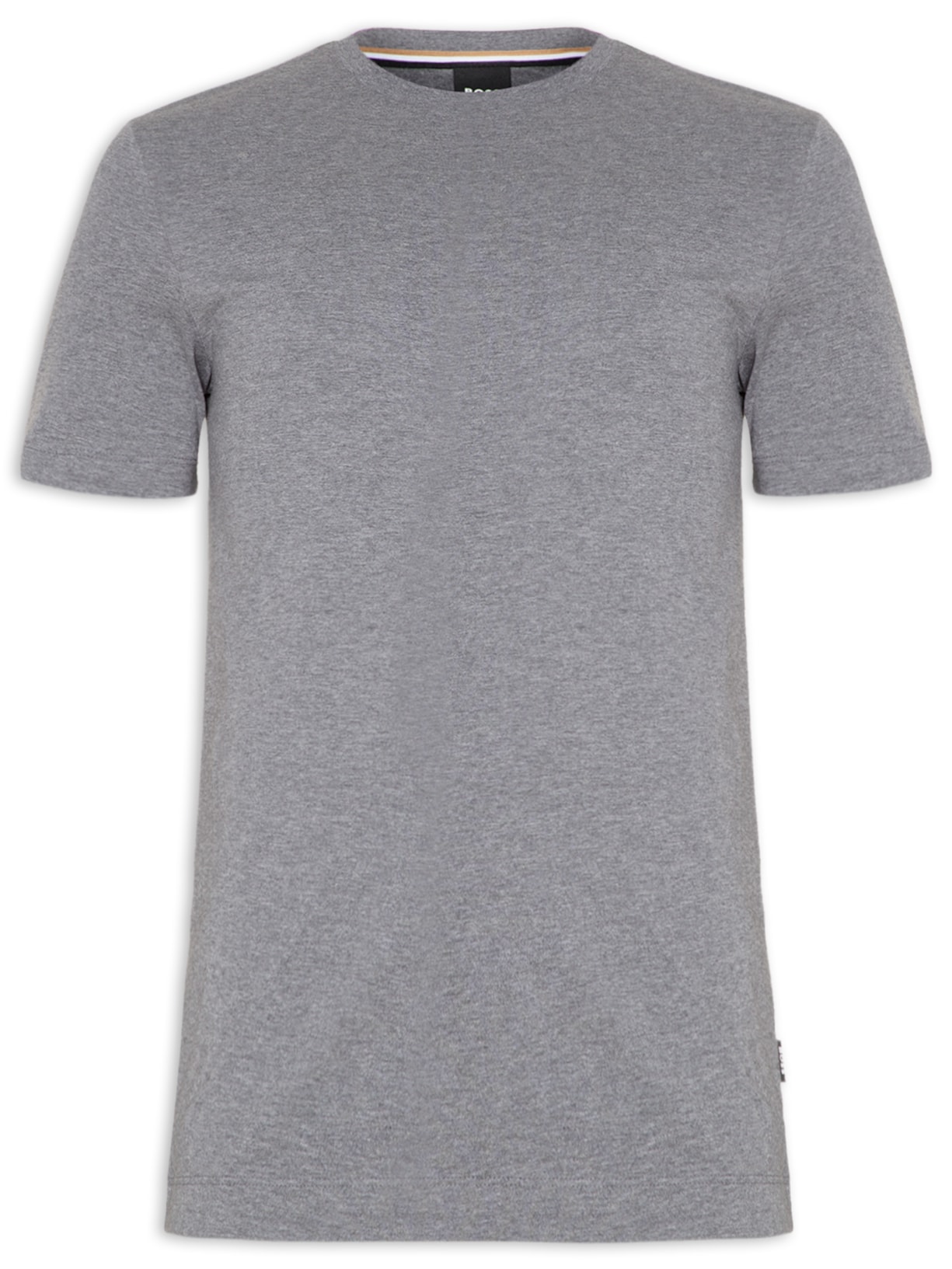 Camiseta Masculina Gola Careca Manga Curta Thompson 01 Bege Boss