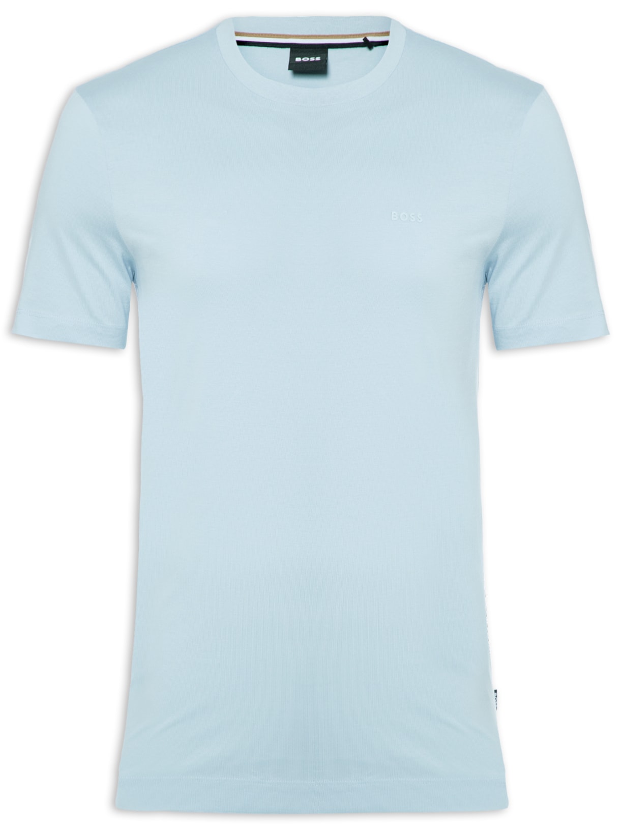 Camiseta Masculina Gola Careca Manga Curta Thompson 01 Bege Boss