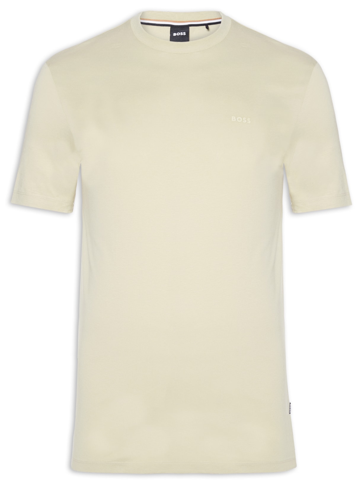 Camiseta Masculina Gola Careca Manga Curta Thompson 01 Bege Boss