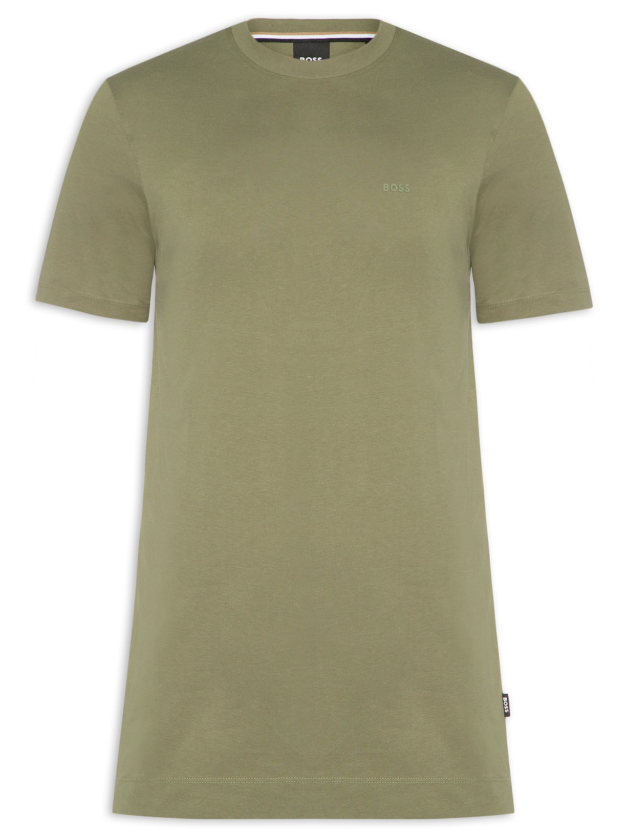 Camiseta Masculina Gola Careca Manga Curta Thompson 01 Bege Boss
