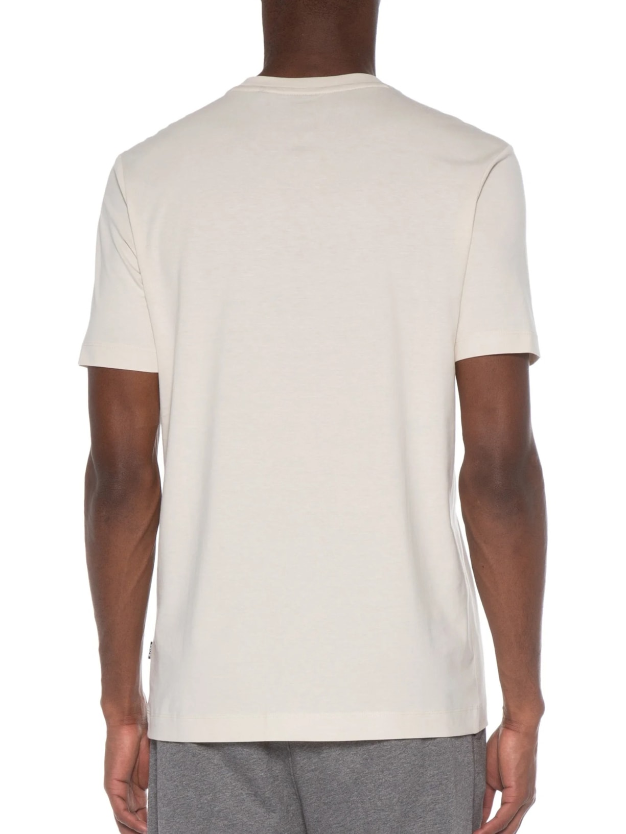 Camiseta Masculina Gola Careca Manga Curta Thompson 01 Off White Boss