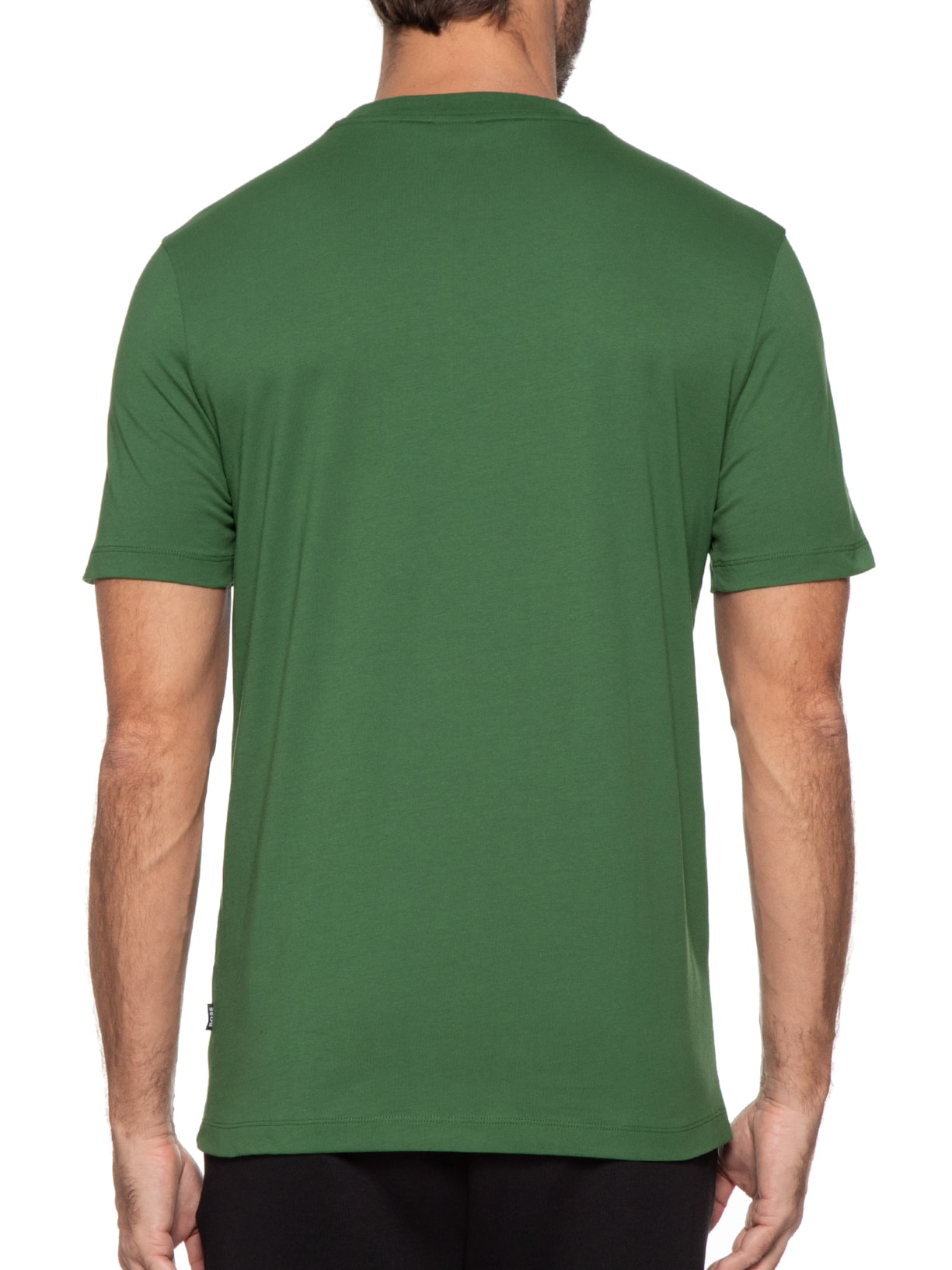 Camiseta Masculina Gola Careca Manga Curta Thompson 01 Verde Boss