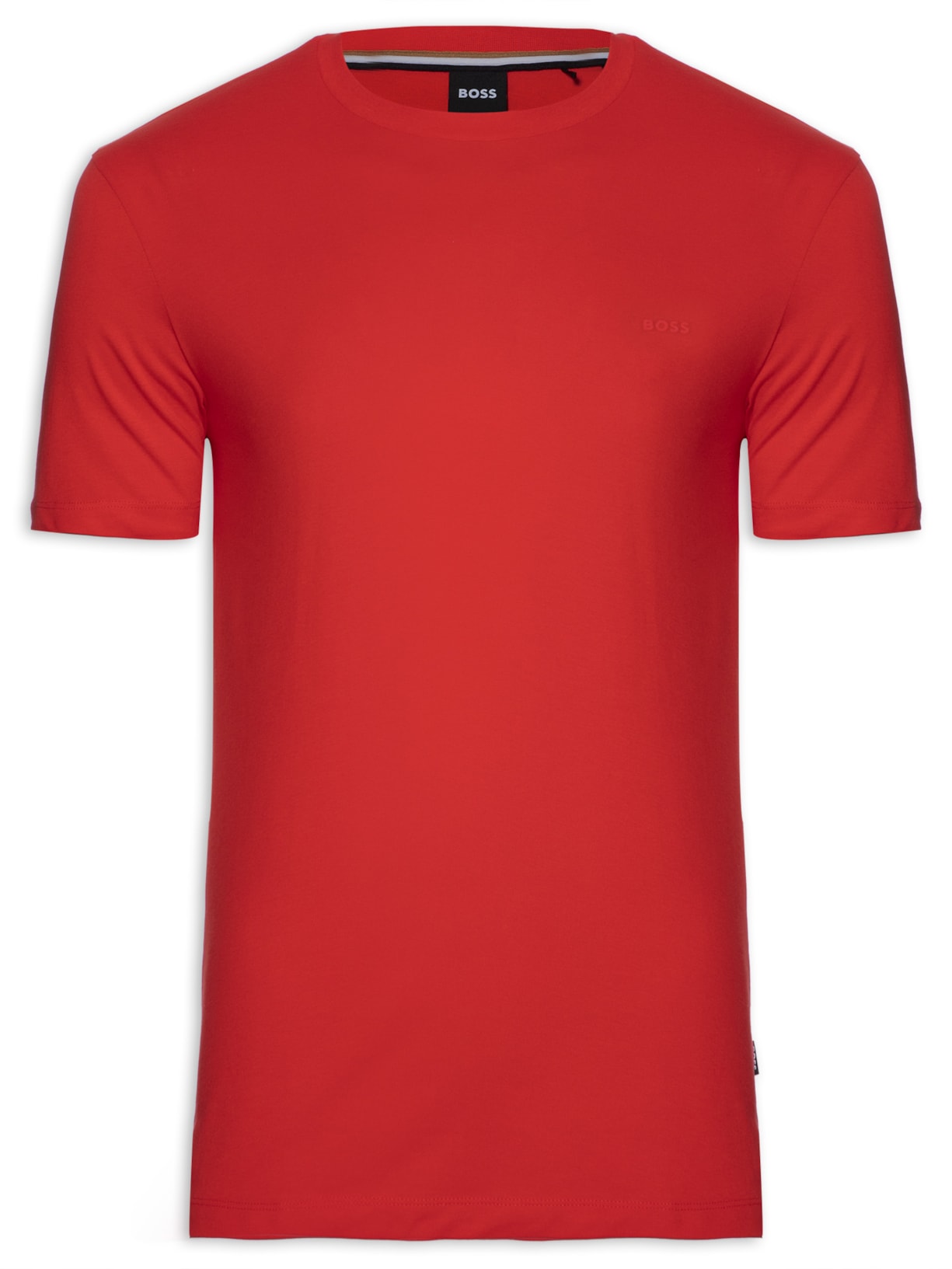Camiseta Masculina Gola Careca Manga Curta Thompson 01 Vermelho Boss