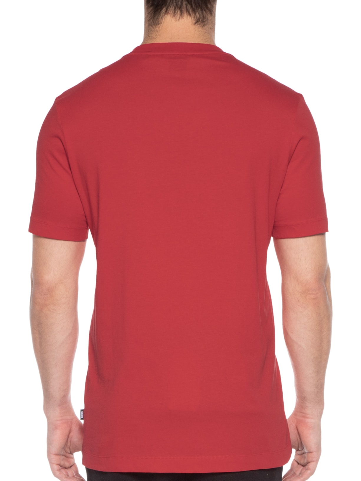 Camiseta Masculina Gola Careca Manga Curta Thompson 01 Vermelho Claro Boss