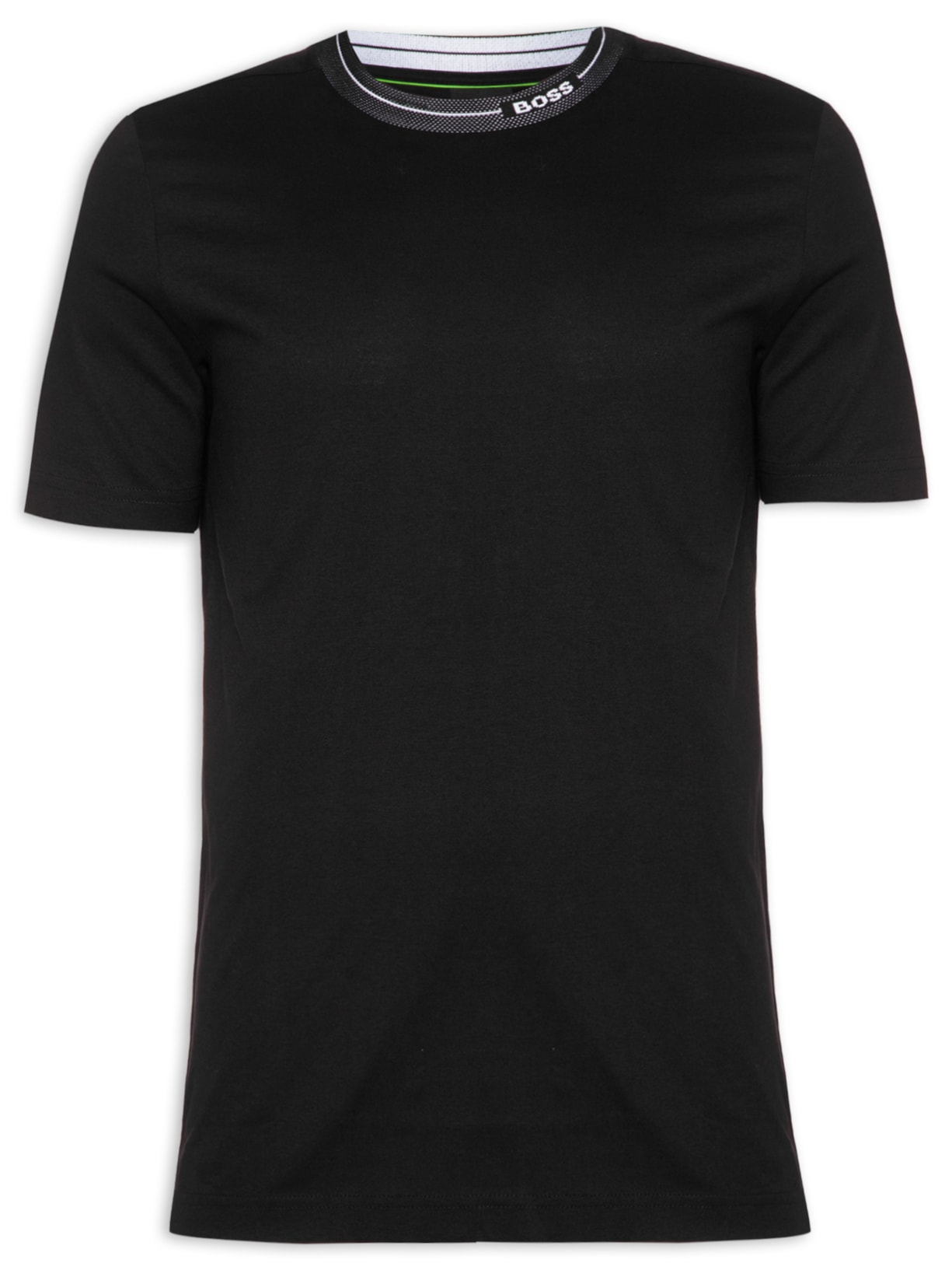 Camiseta Masculina Gola Careca - Preto