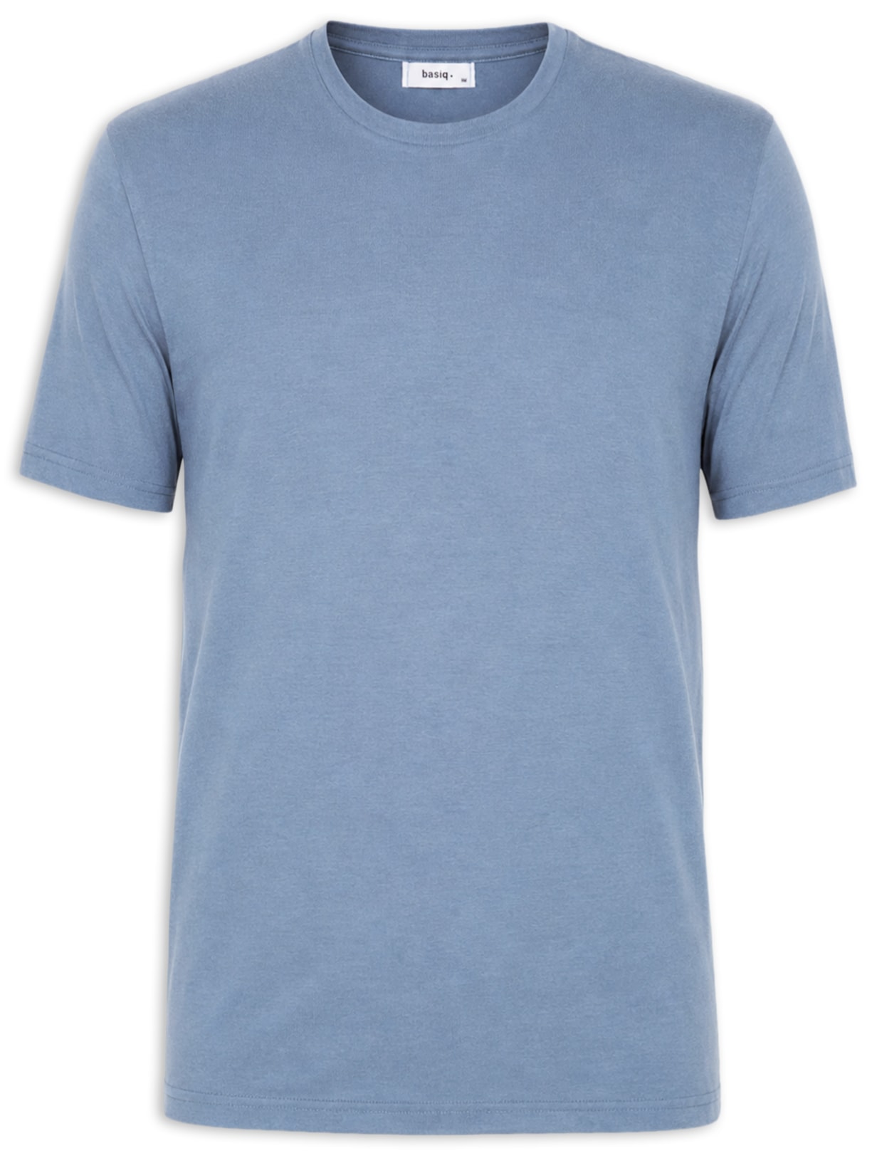 Camiseta Masculina Gola Redonda Manga Curta - Azul