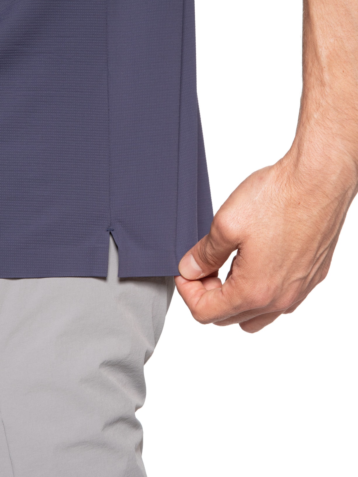 Camiseta Masculina Gola Redonda Tecnologia Caimento Perfeito Azul '2 Essential