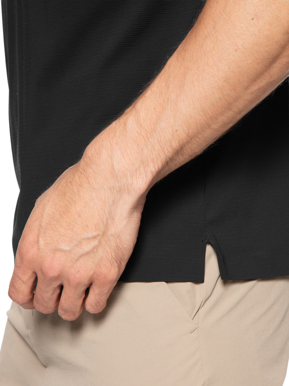 Camiseta Masculina Gola Redonda Tecnologia Caimento Perfeito Preto '2 Essential