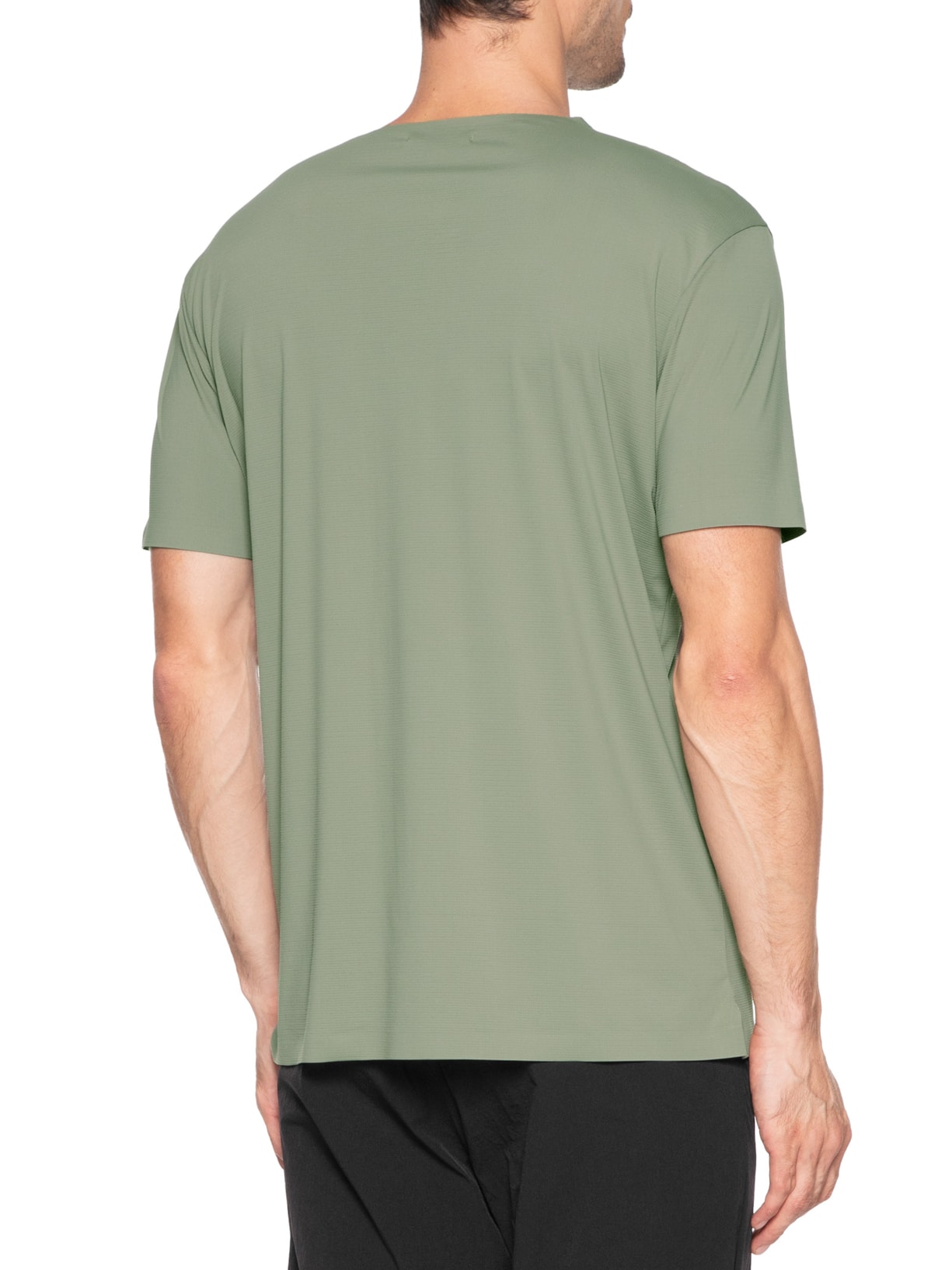 Camiseta Masculina Gola Redonda Tecnologia Caimento Perfeito Verde '2 Essential