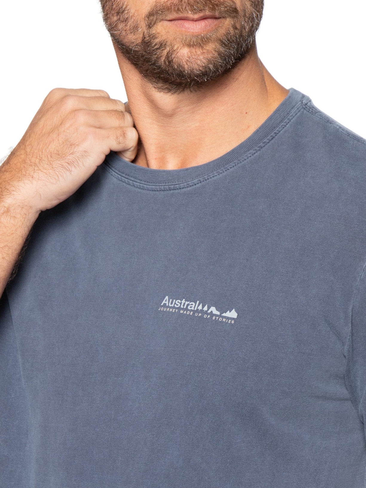 Camiseta Masculina Good Azul Austral