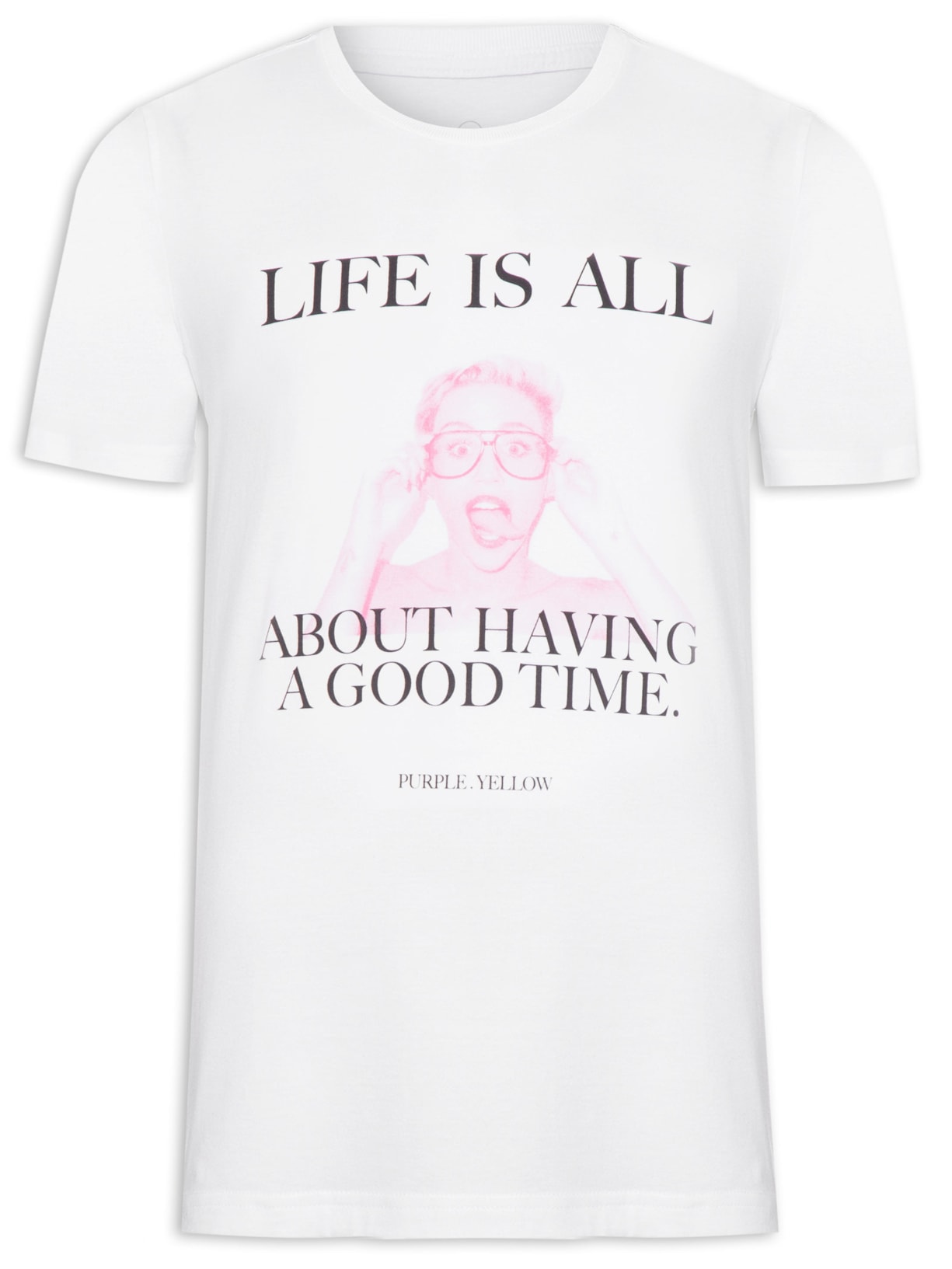 Camiseta Masculina Good Time - Branco