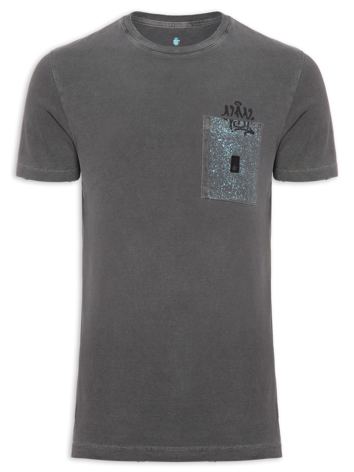 Camiseta Masculina Graffiti - Preto