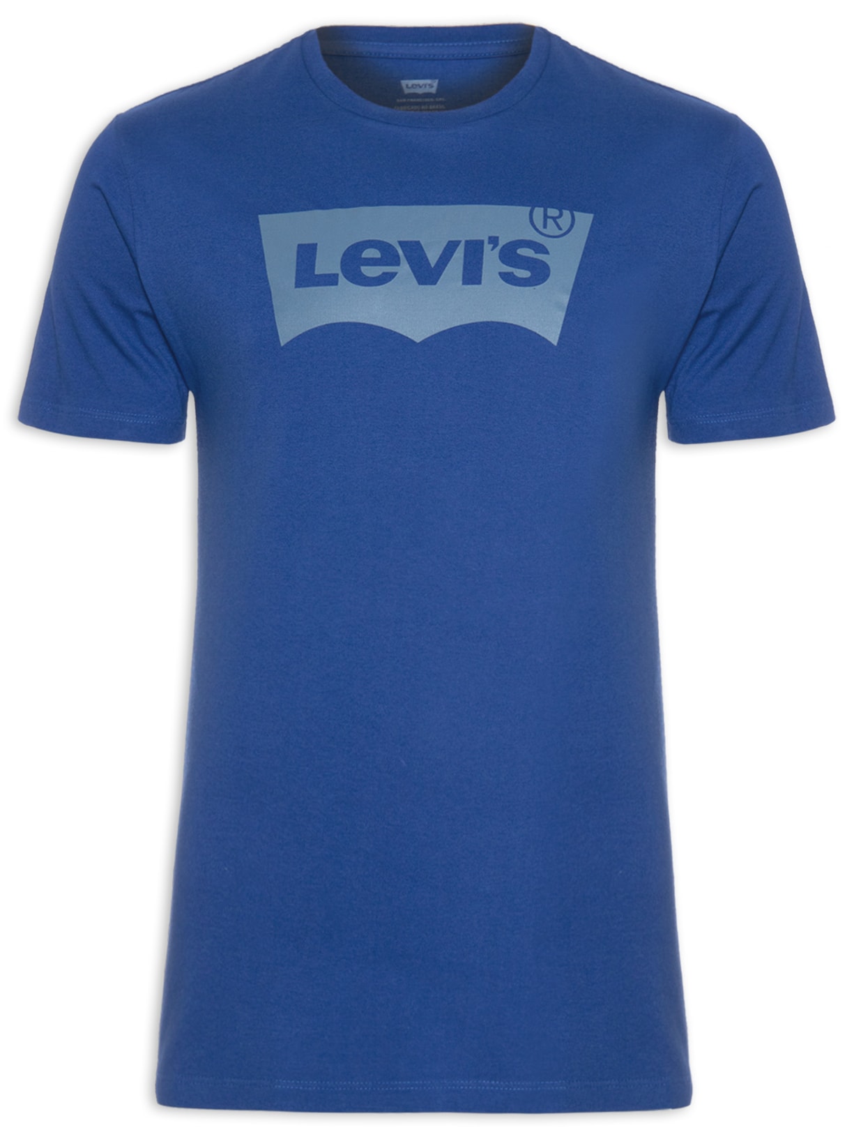Camiseta Masculina Graphic Crewneck Tee Azul Levi's