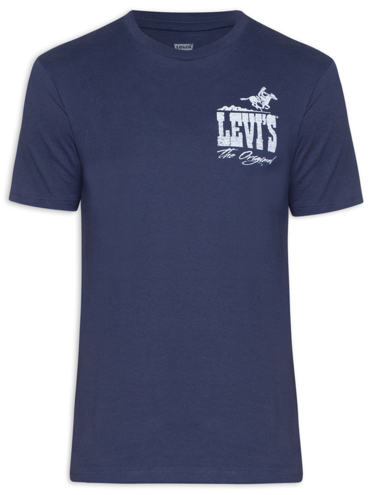 Camiseta Masculina Graphic Crewneck Tee - Azul