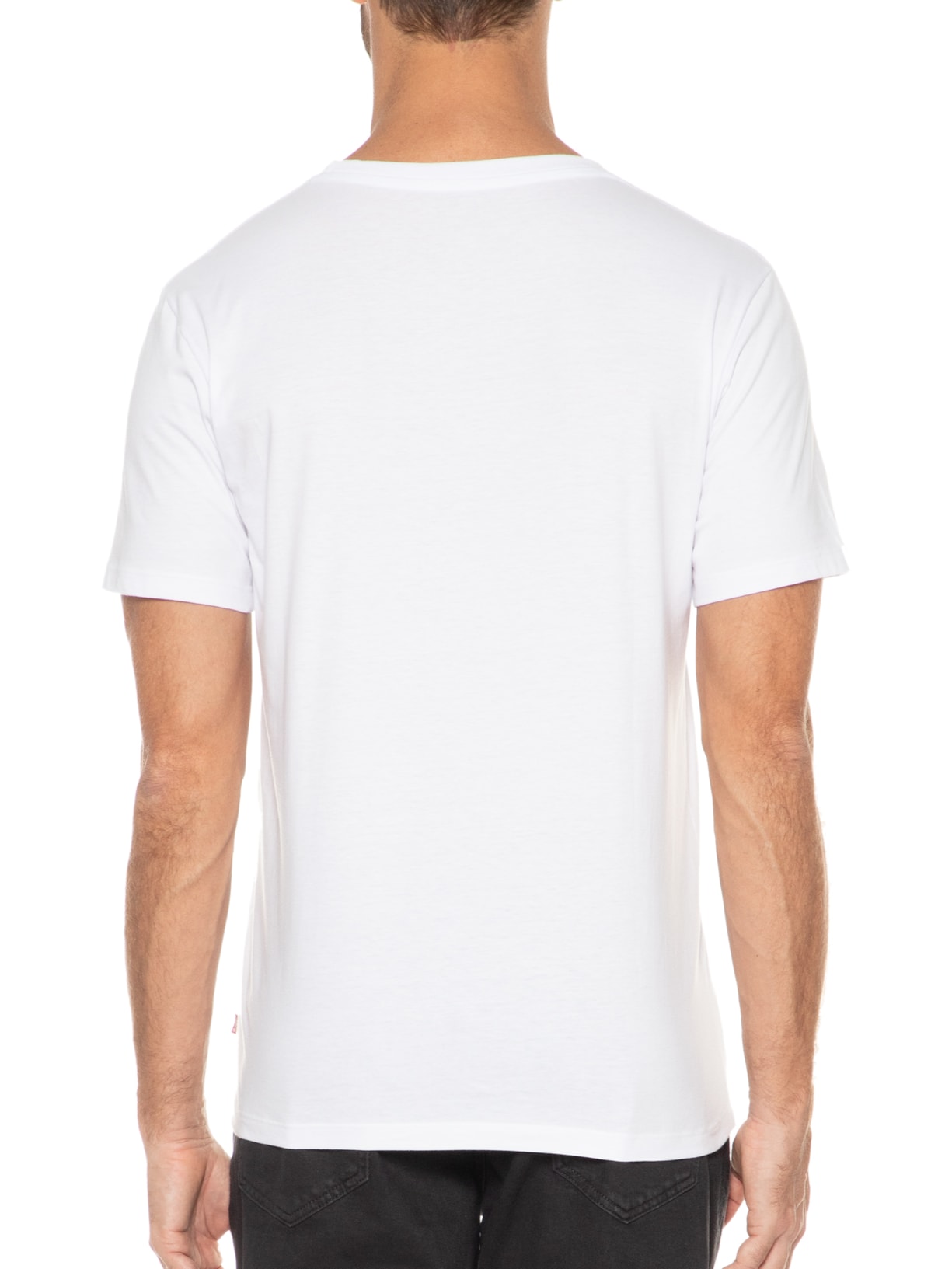 Camiseta Masculina Graphic Crewneck Tee Branco Levi's