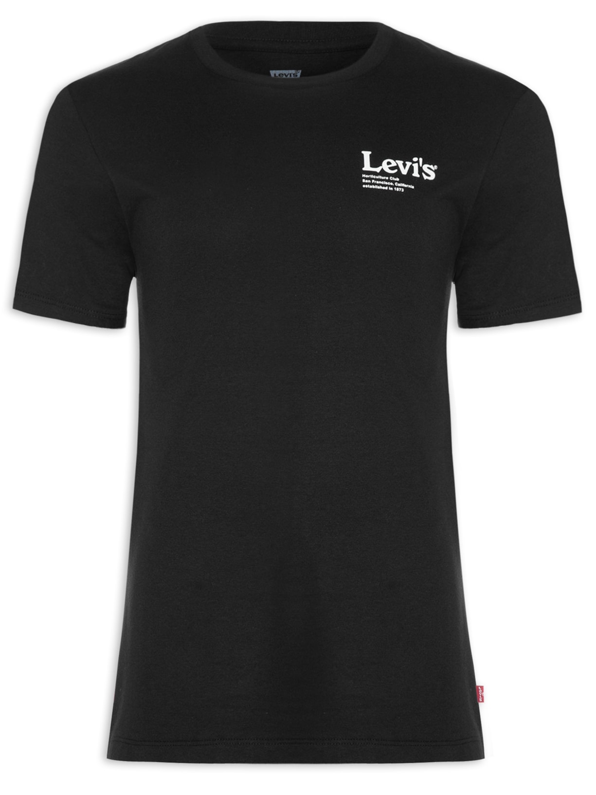 Camiseta Masculina Graphic Crewneck Tee - Preto