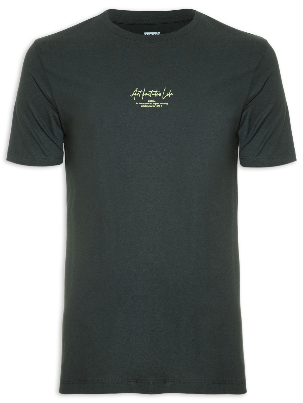 Camiseta Masculina Graphic Crewneck Tee - Verde