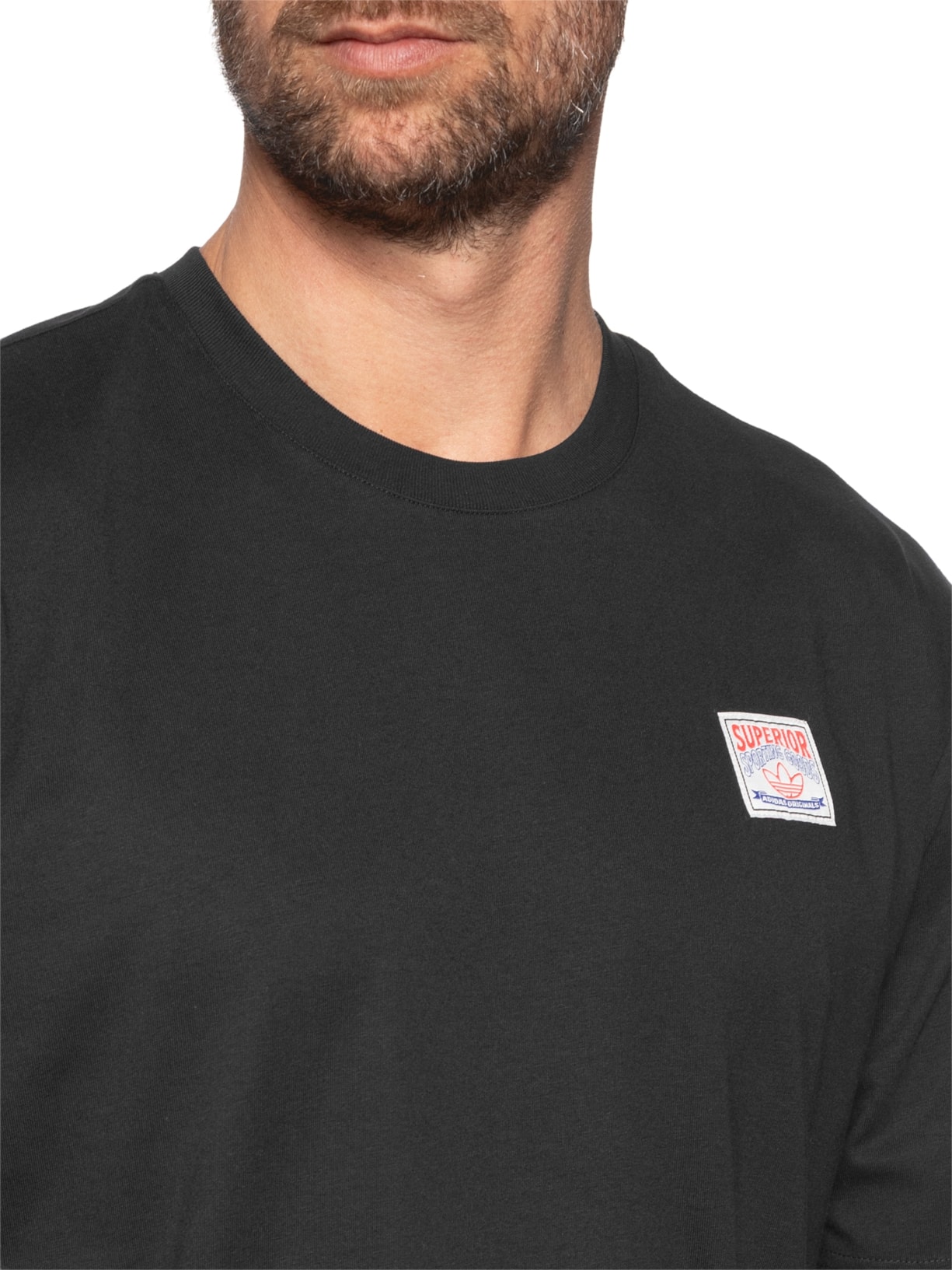 Camiseta Masculina Graphic Lo SS Preto Adidas Originals