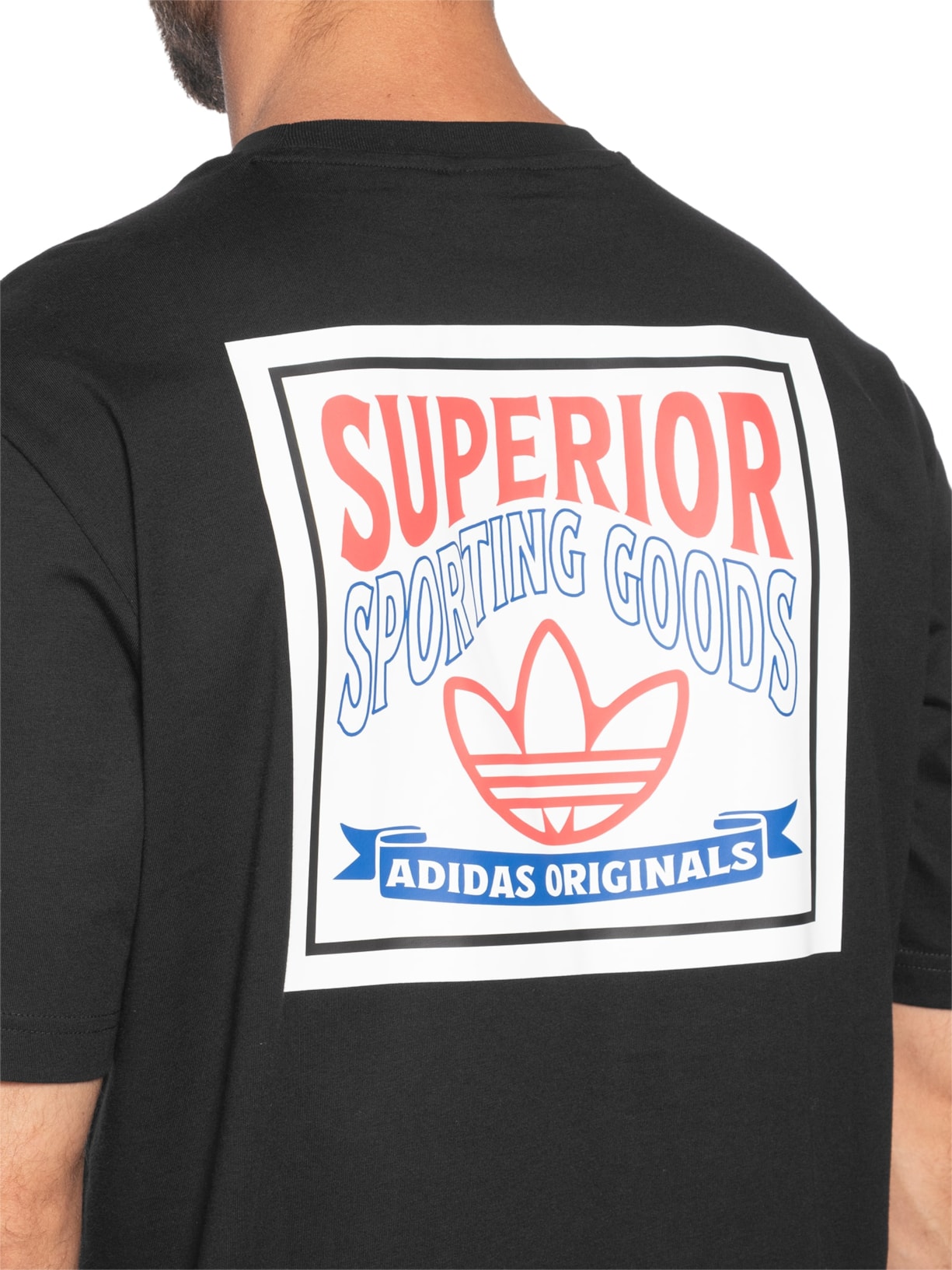 Camiseta Masculina Graphic Lo SS Preto Adidas Originals