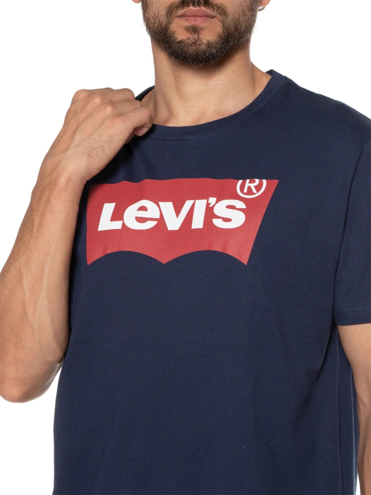 Camiseta Masculina Graphic Set-in Neck Azul Levi's
