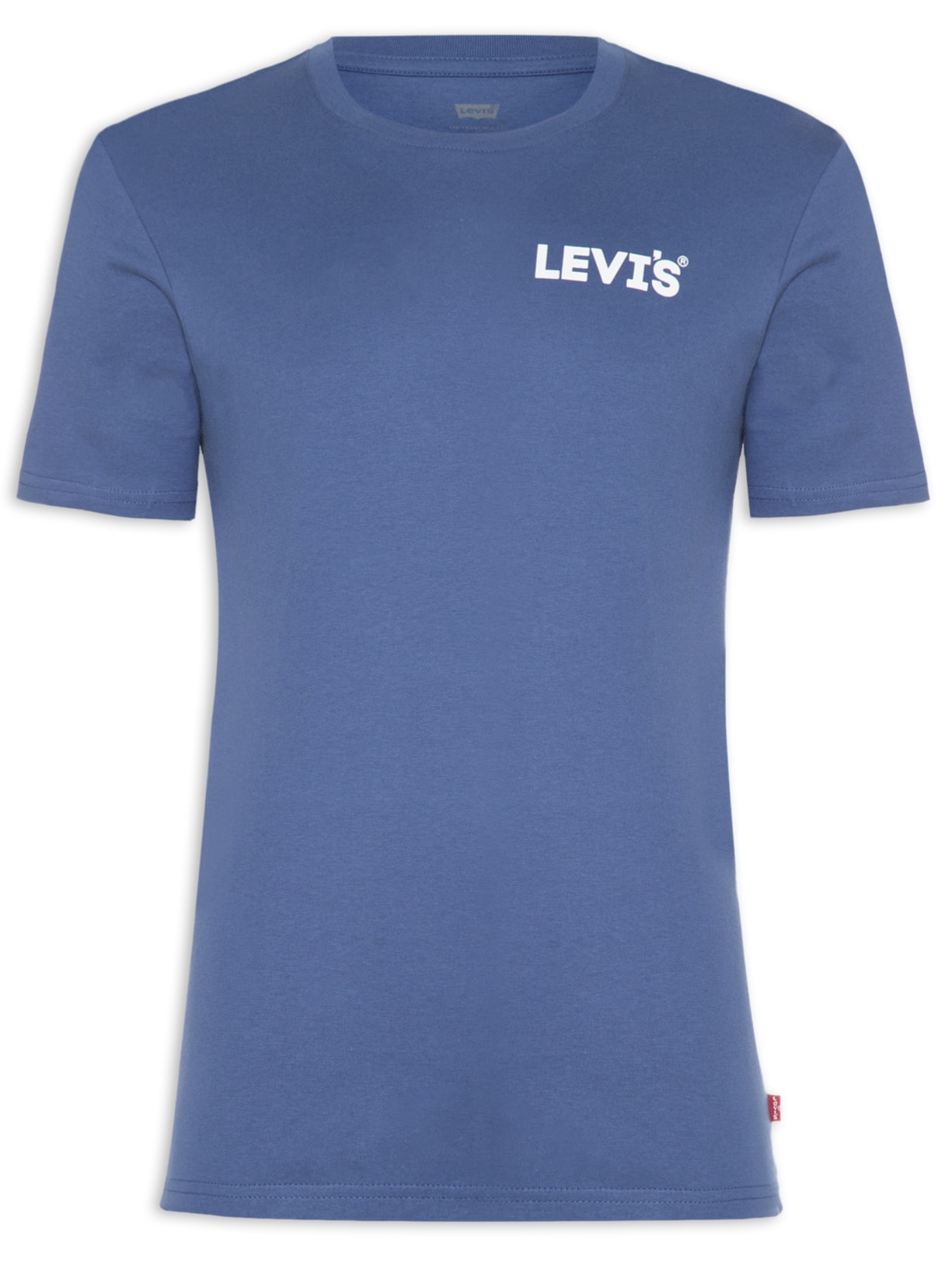 Camiseta Masculina Graphic Set-in Neck - Azul