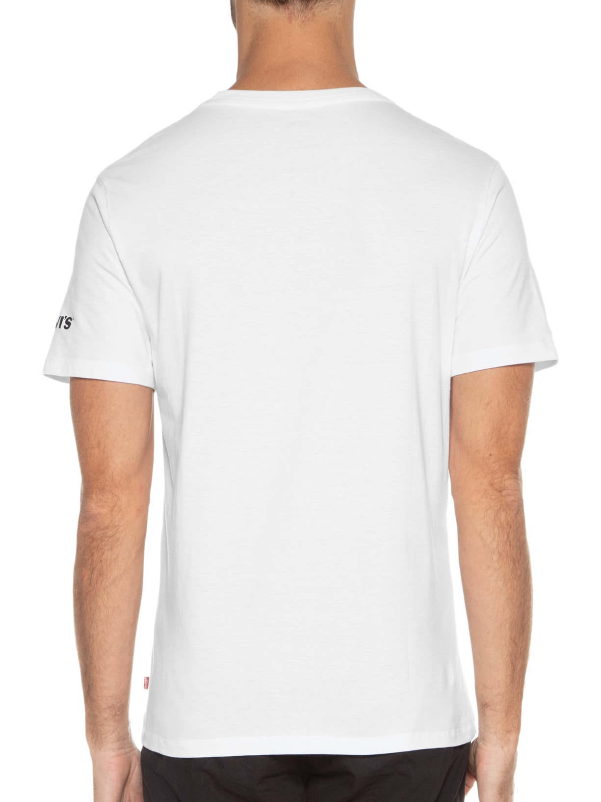 Camiseta Masculina Graphic Set In Neck Branco Levi's