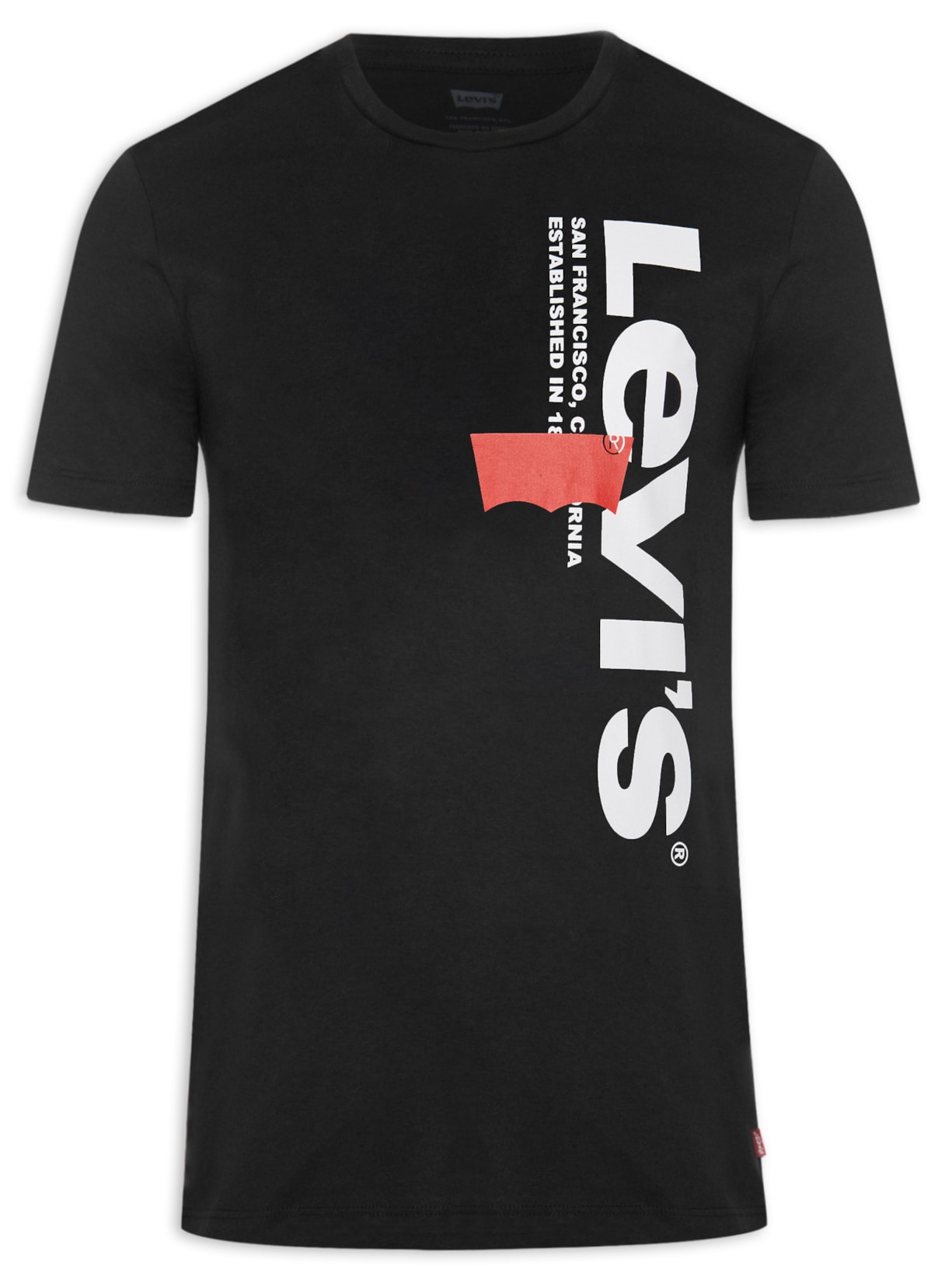 Camiseta Masculina Graphic Set In Neck - Preto