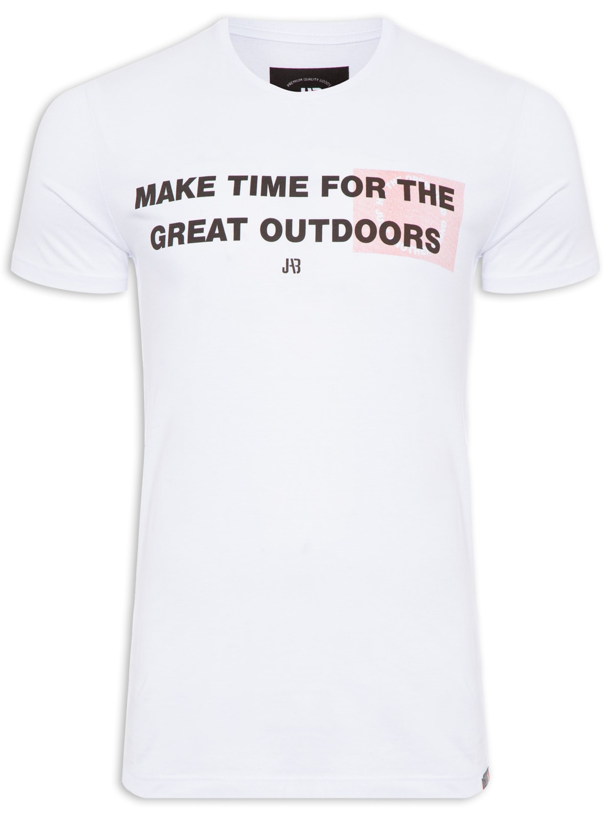 Camiseta Masculina Great Outdoors - Branco