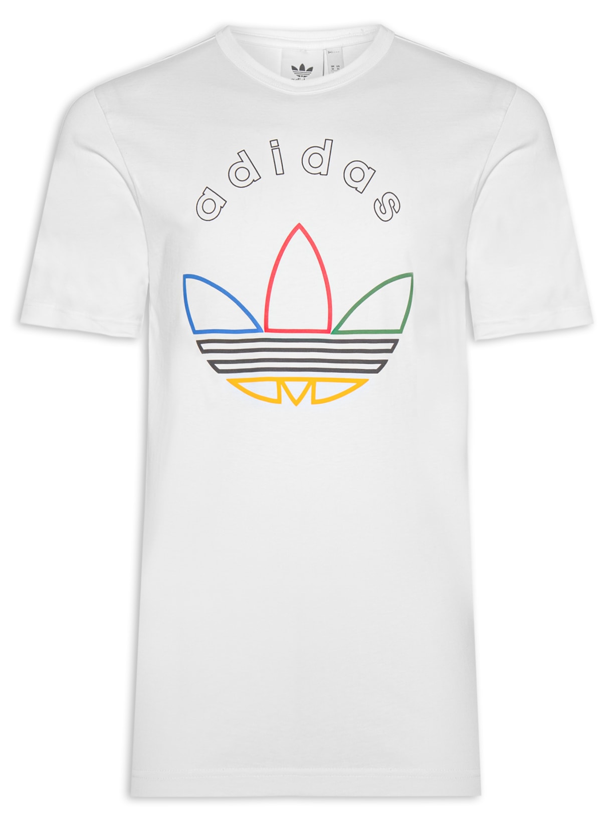 Camiseta Masculina Grfx Logo - Branco