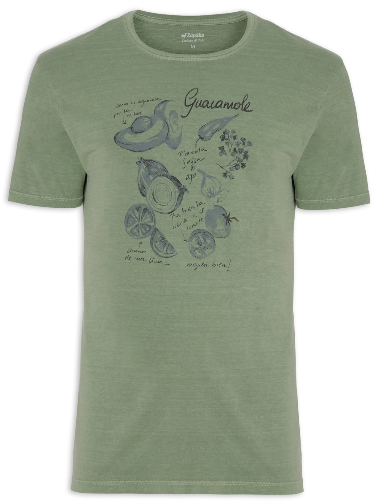 Camiseta Masculina Guacamole - Verde