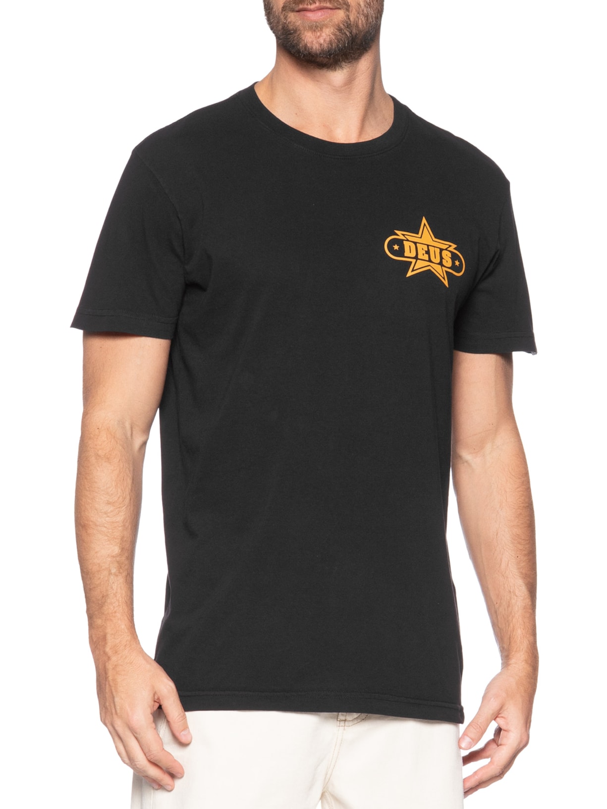 Camiseta Masculina Gumshoe Preto Deus Ex Machina