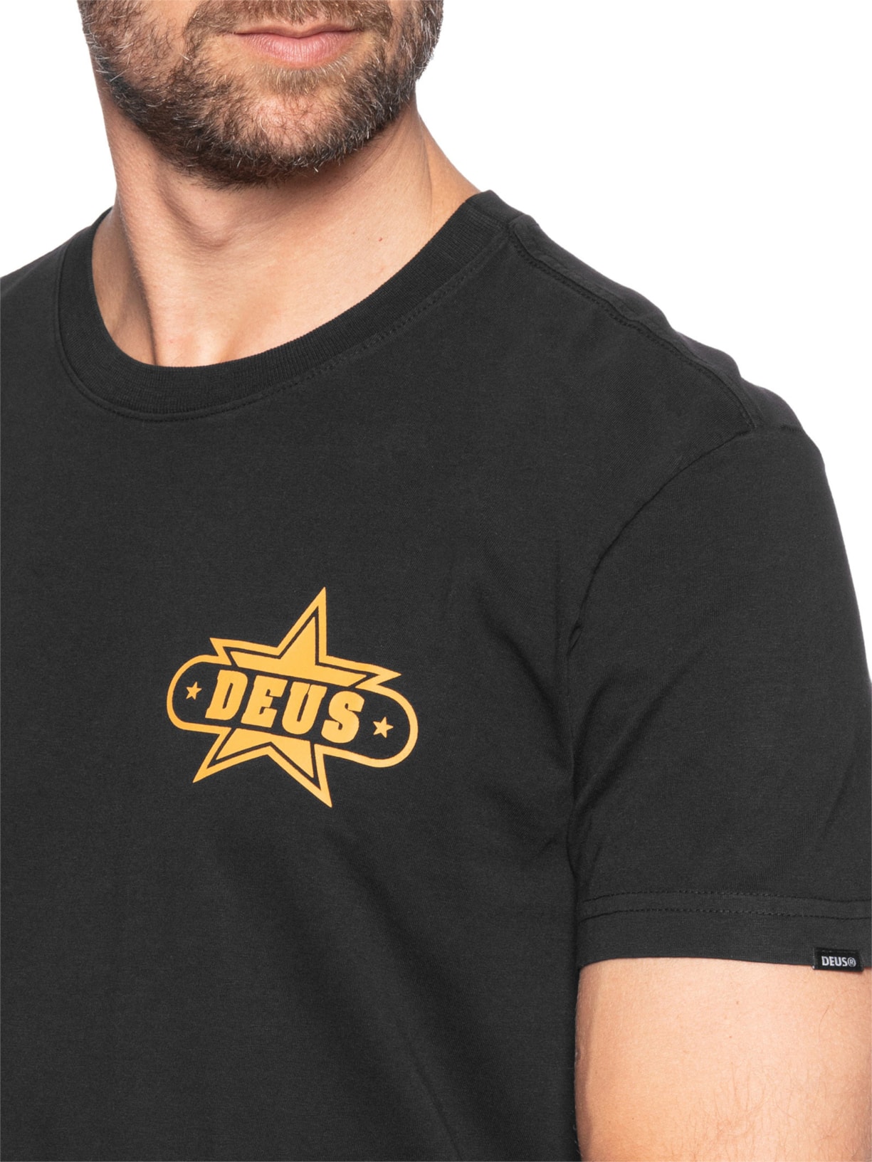 Camiseta Masculina Gumshoe Preto Deus Ex Machina