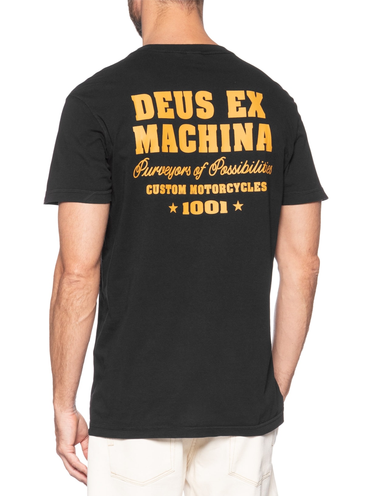 Camiseta Masculina Gumshoe Preto Deus Ex Machina
