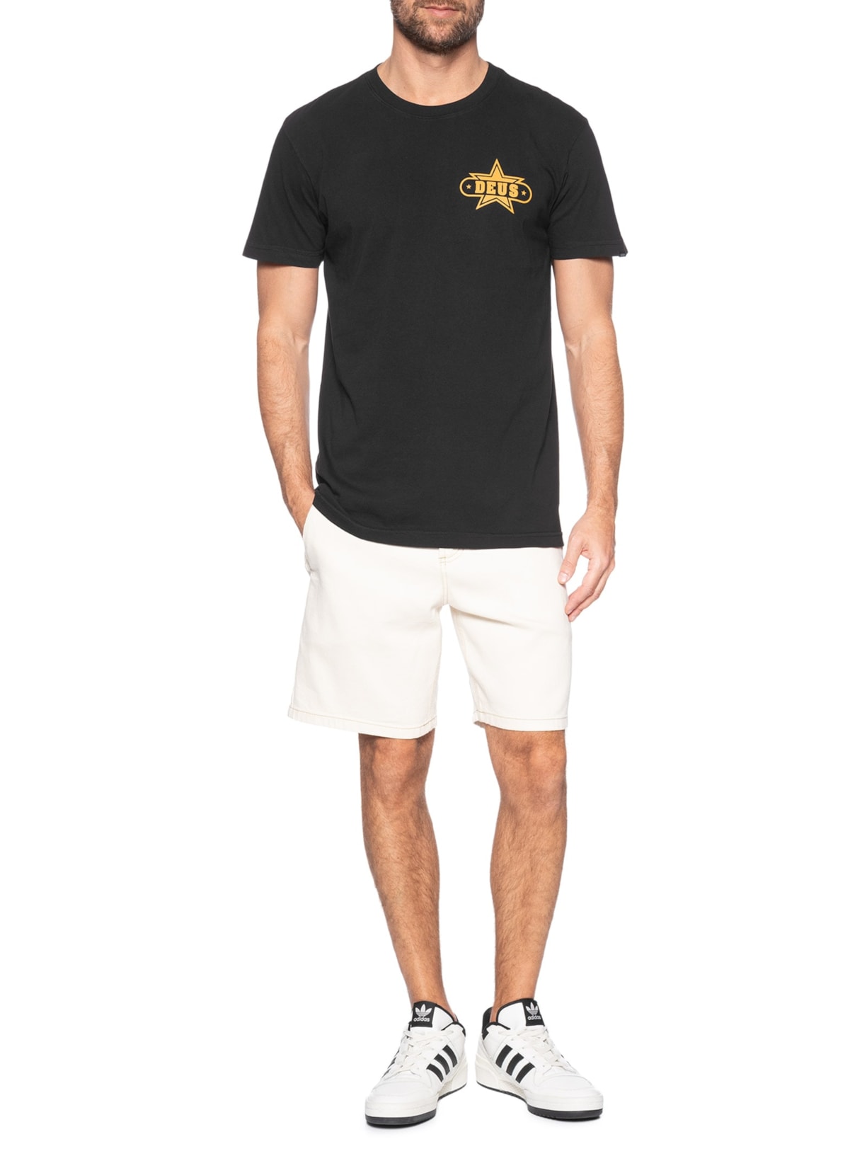 Camiseta Masculina Gumshoe Preto Deus Ex Machina