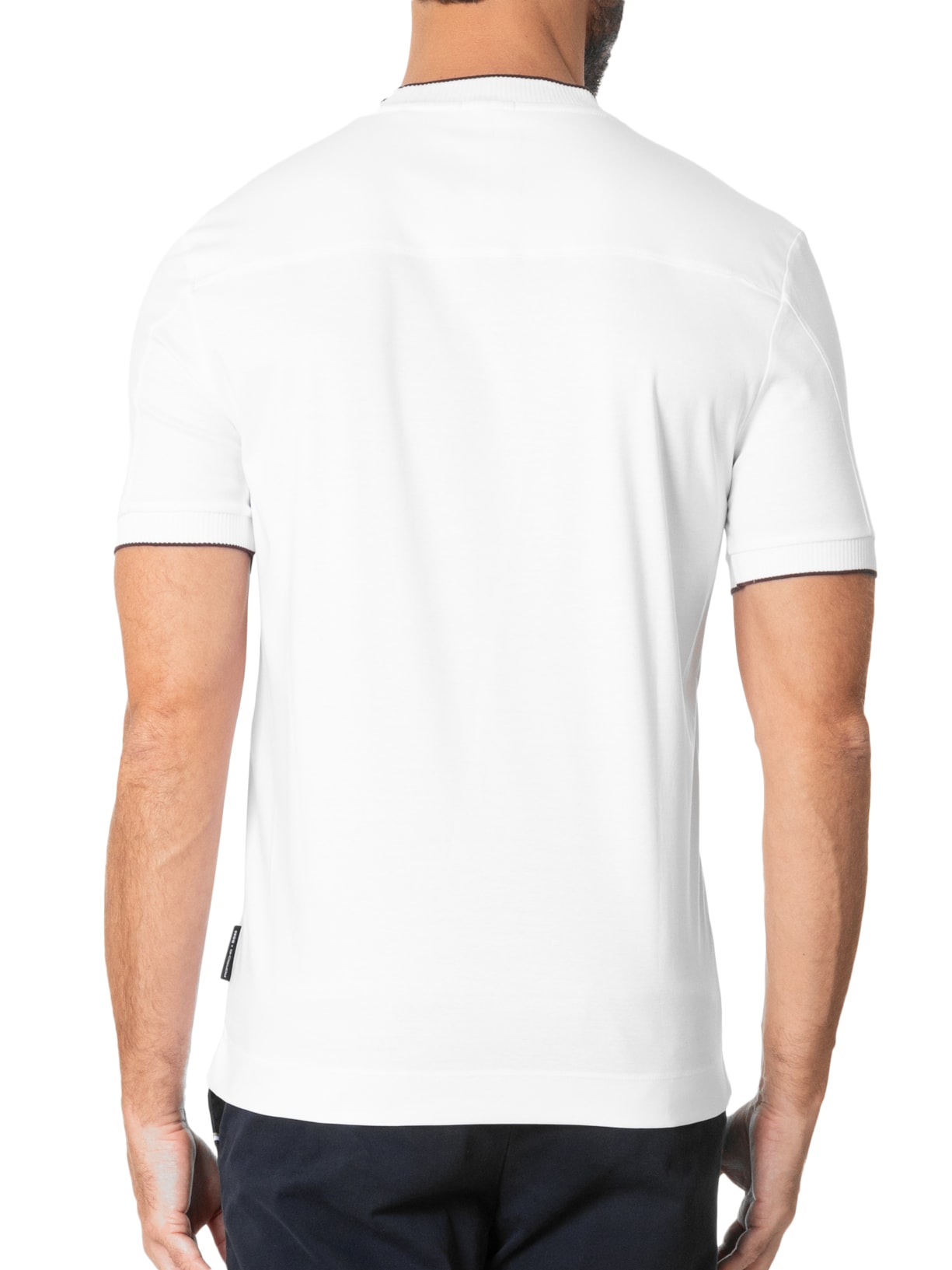 Camiseta Masculina H- Thompson 40 Branco Boss