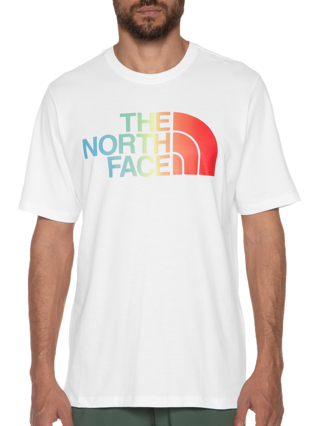 Camiseta Masculina Half Dome Branco The North Face