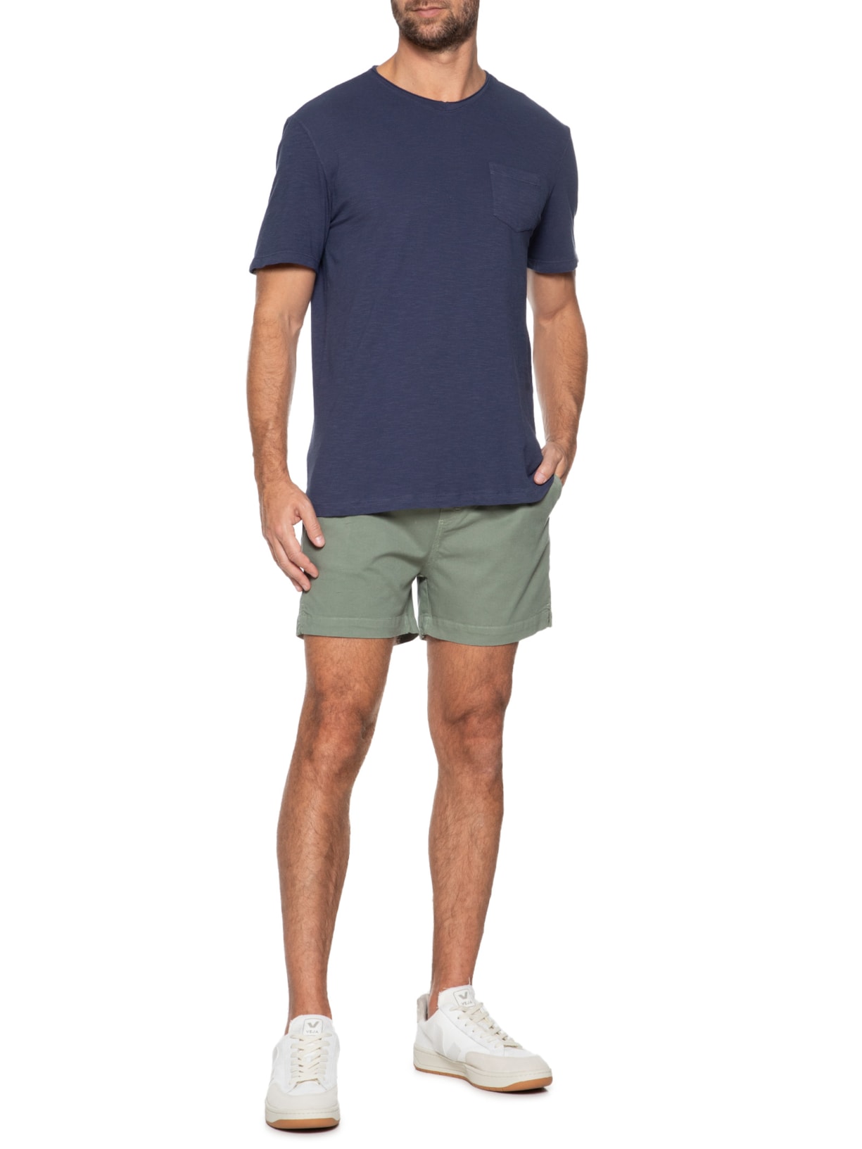 Camiseta Masculina Hava Azul Zapalla